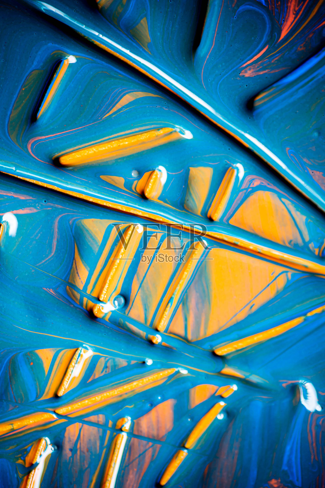 丙烯酸彩画抽象背景照片摄影图片