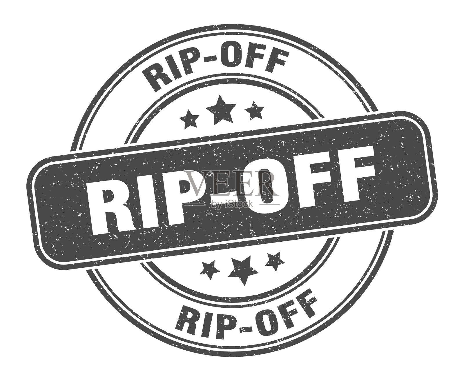 撕邮票，撕标签，还有垃圾标志插画图片素材