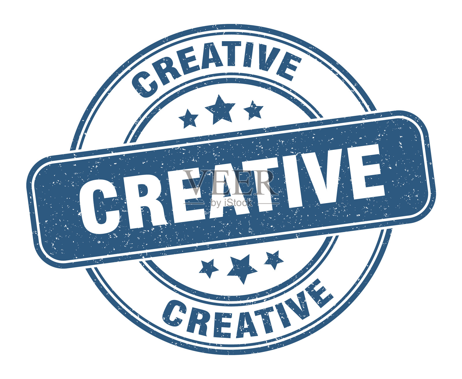 创意邮票创意标签圆grunge标志插画图片素材