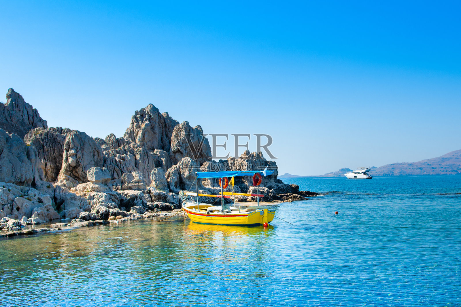 美丽的地中海海岸风景照片摄影图片