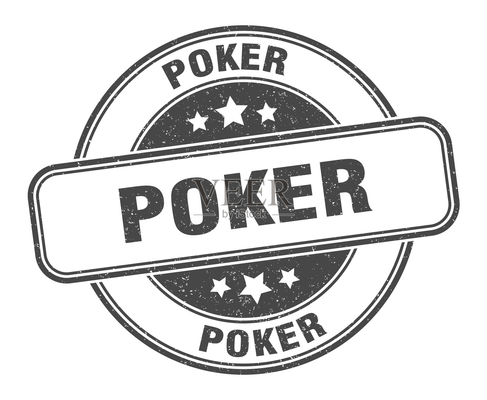 扑克牌邮票扑克牌标签round grunge标志插画图片素材