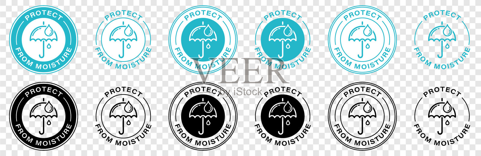 贴纸可以防潮插画图片素材