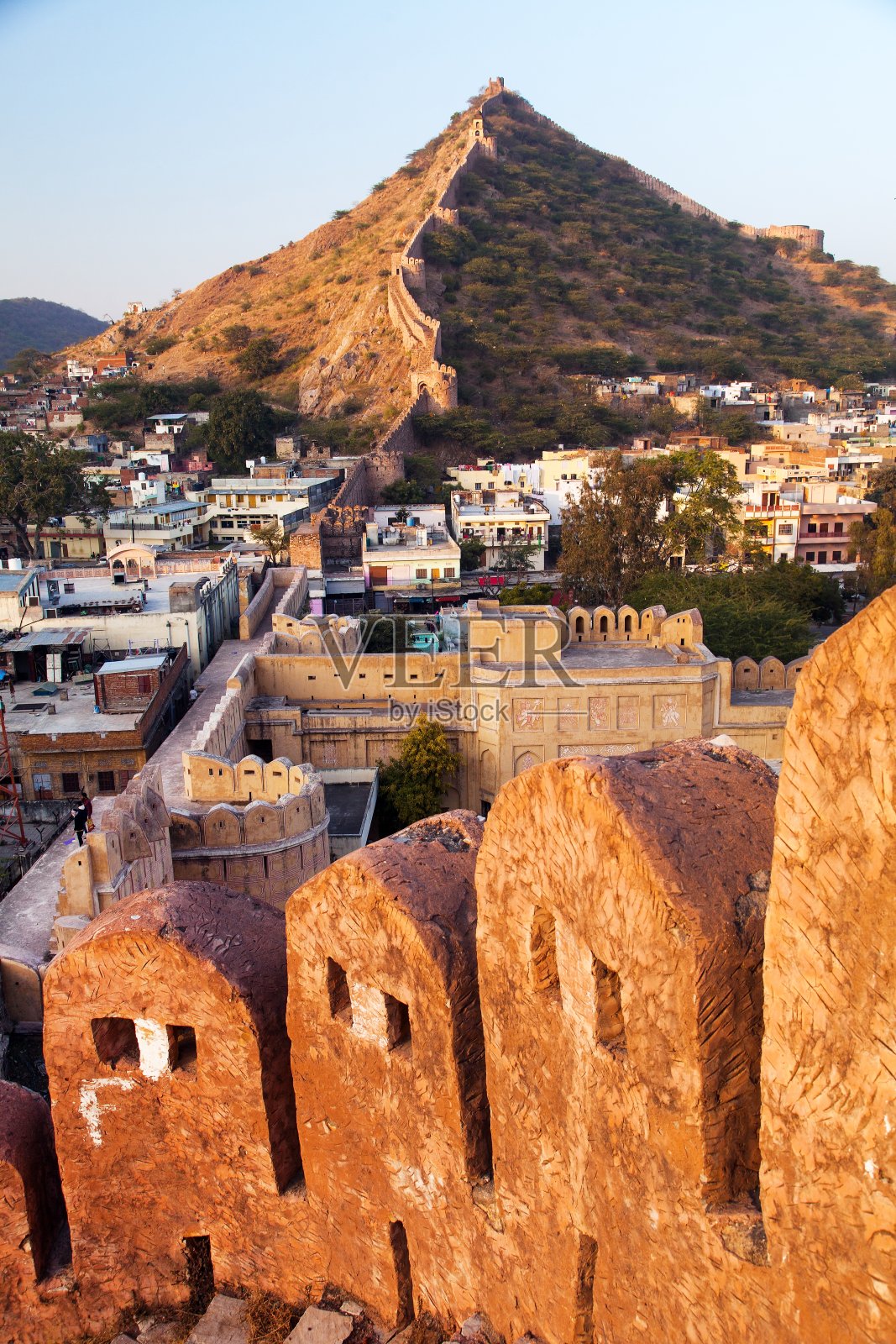 印度斋浦尔阿米尔要塞照片摄影图片