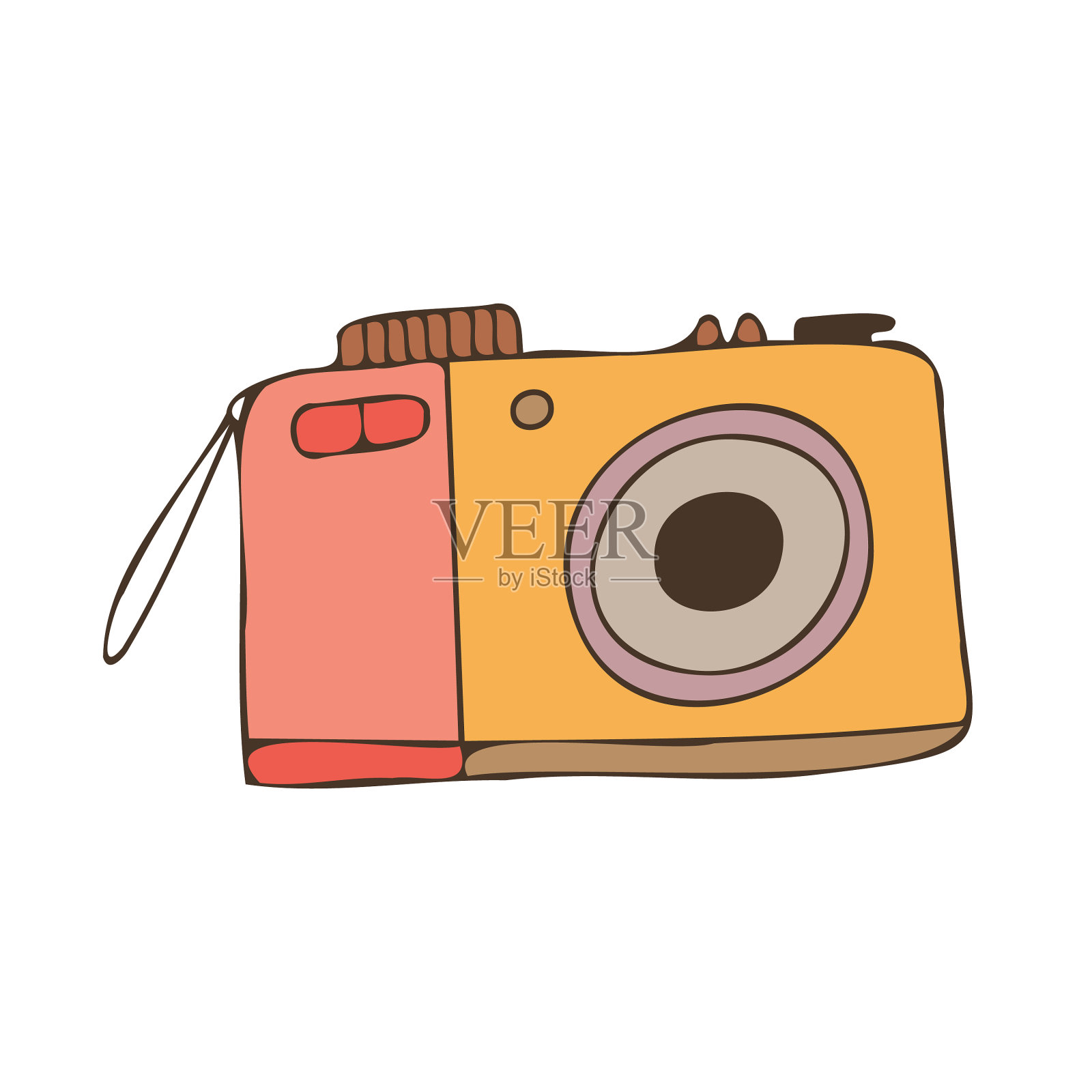 可爱的彩色孤立设计设计元素图片