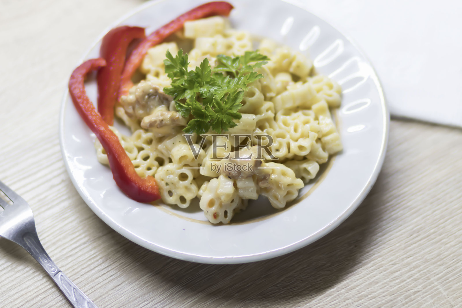 通心粉和奶酪照片摄影图片