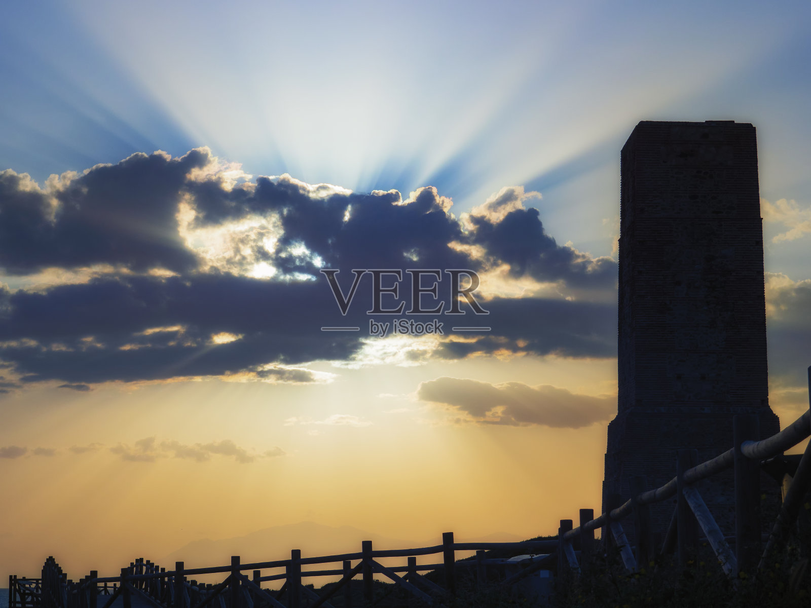 日落与云照片摄影图片