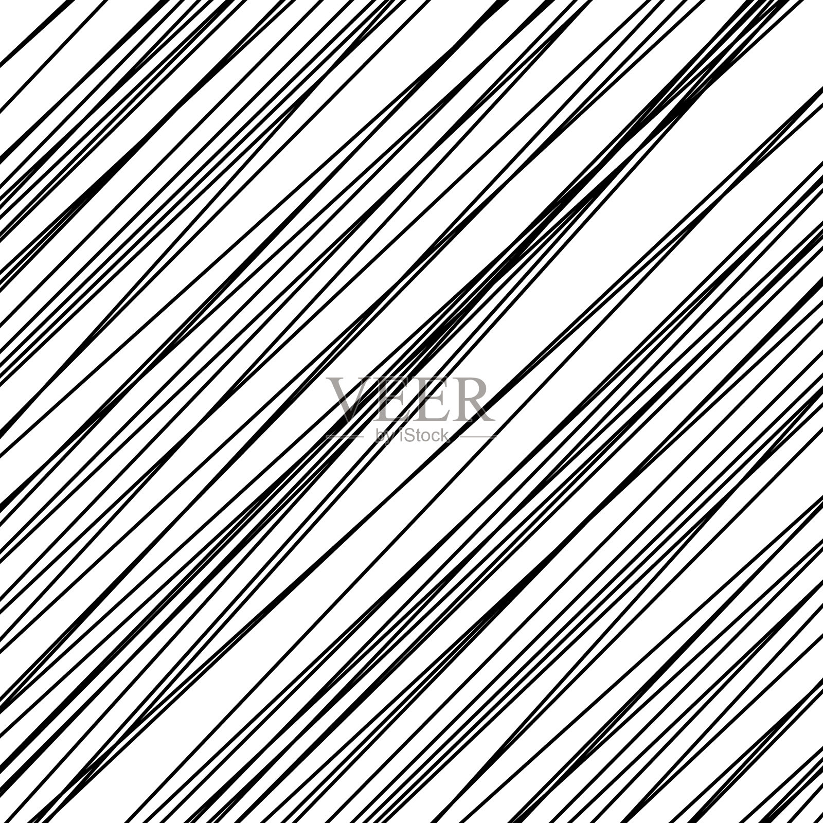 无缝模式与斜黑色部分插画图片素材