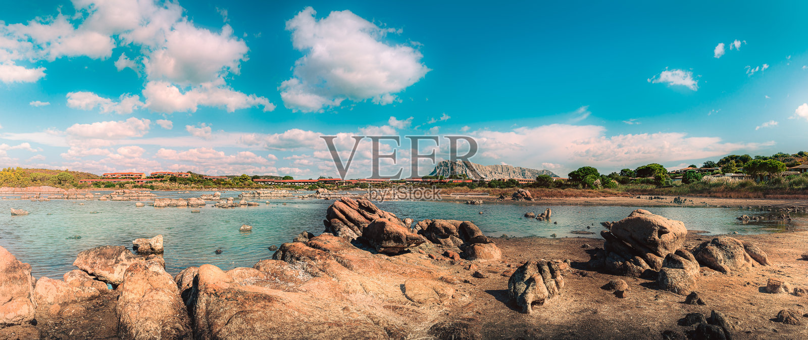 撒丁岛的班巴海滩照片摄影图片