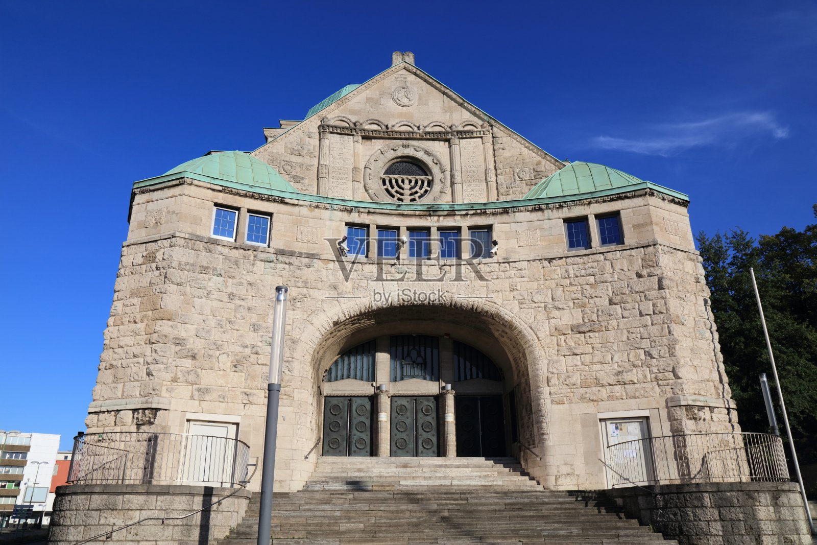 德国埃森老犹太教堂照片摄影图片