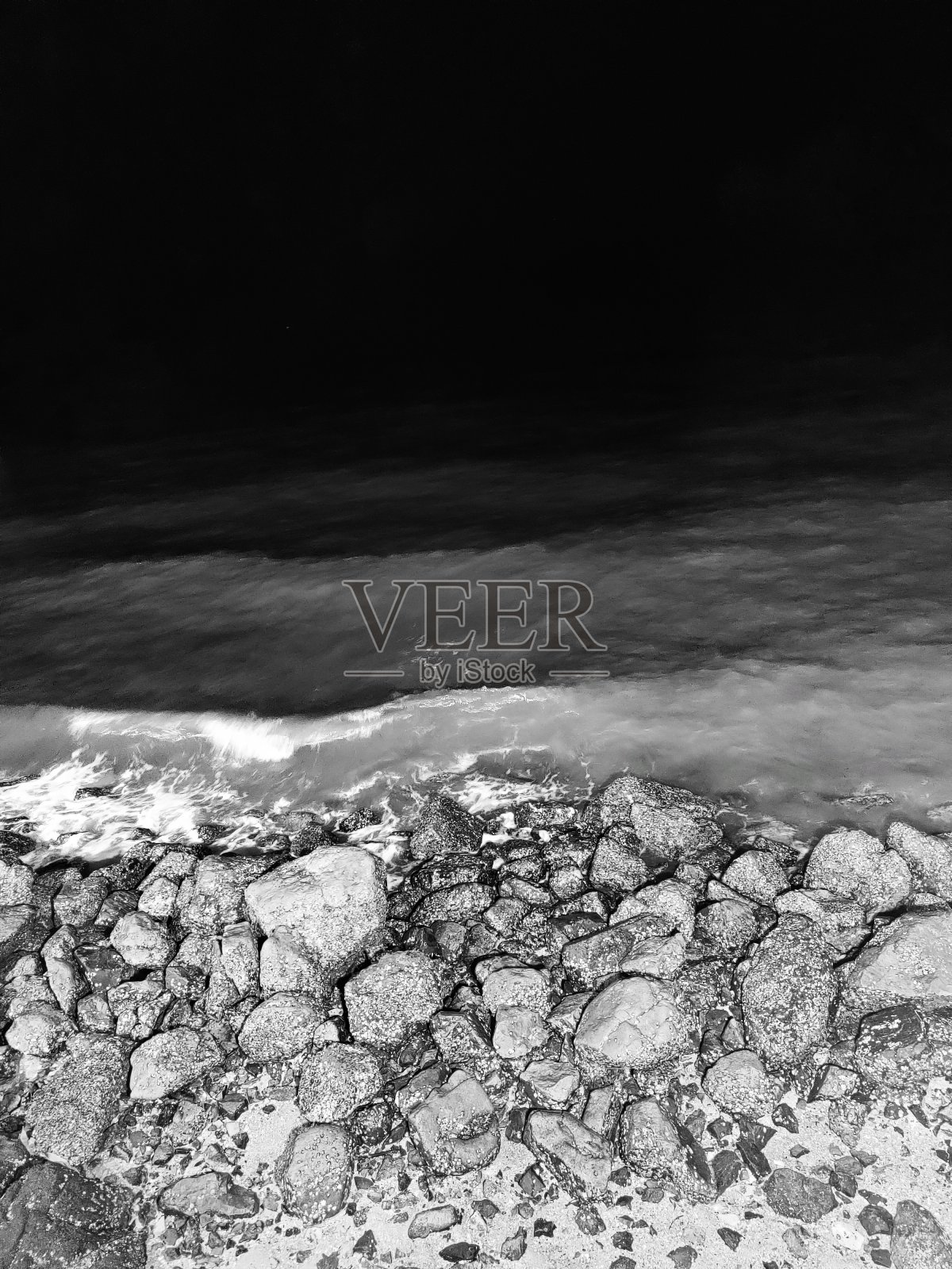 海岸线。照片摄影图片