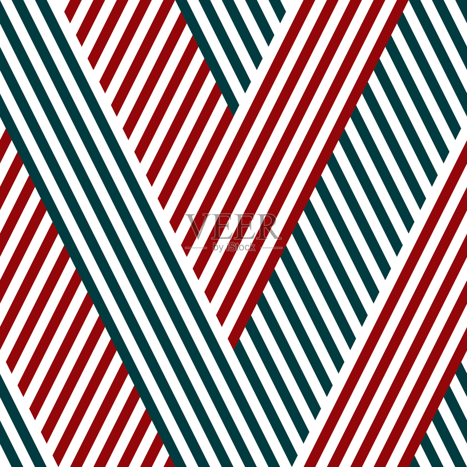 无缝模式与斜彩色片段插画图片素材