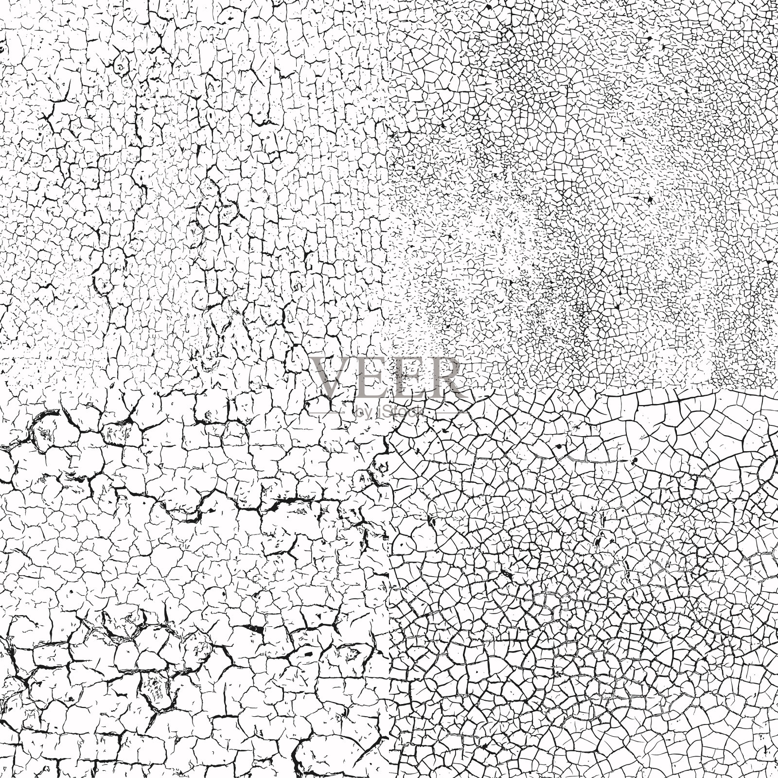 Grunge白色和黑色背景纹理插画图片素材