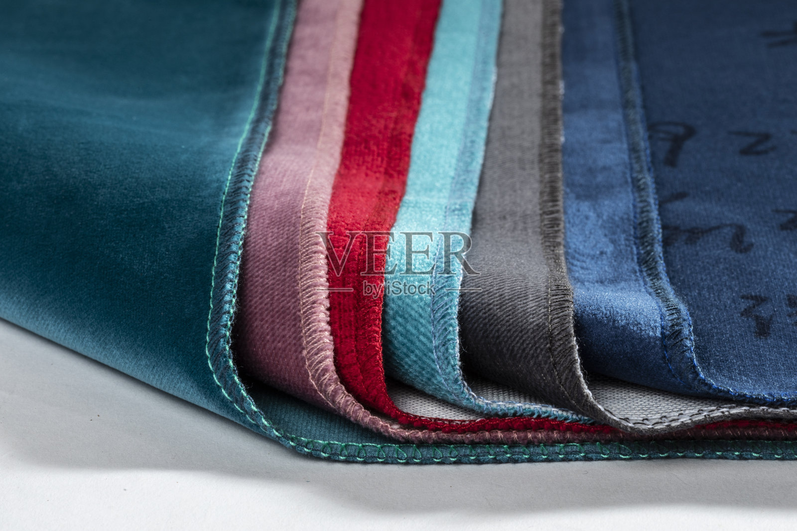 近距离织物织物纹理的背景照片摄影图片