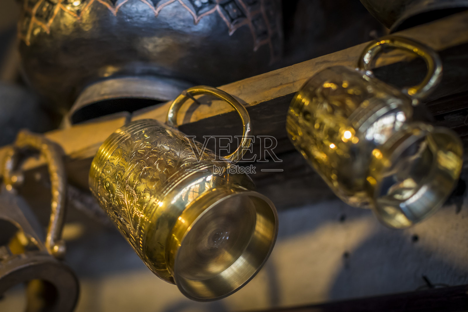 在拉希克的礼品店。照片摄影图片