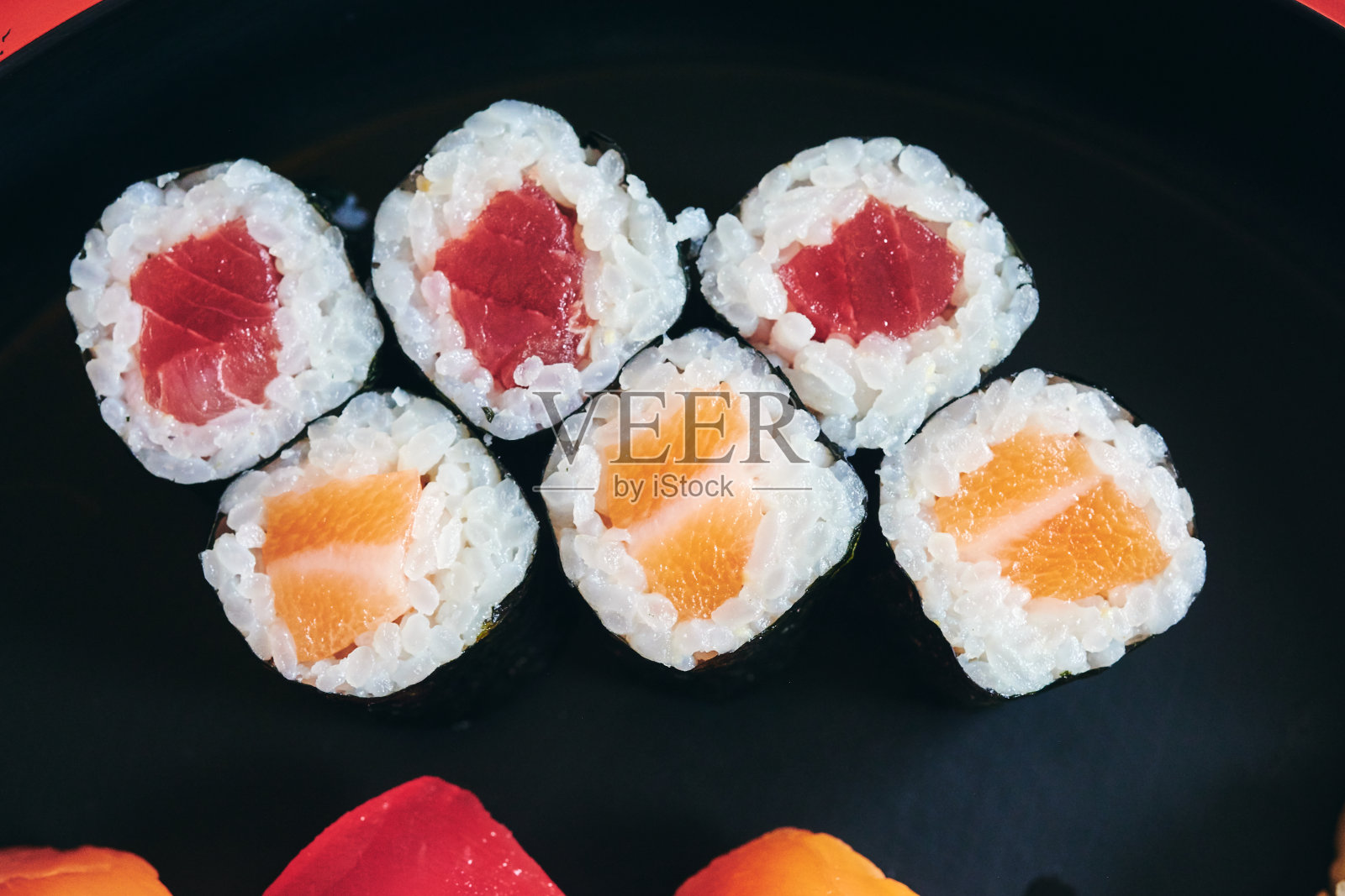 寿司卷准备照片摄影图片