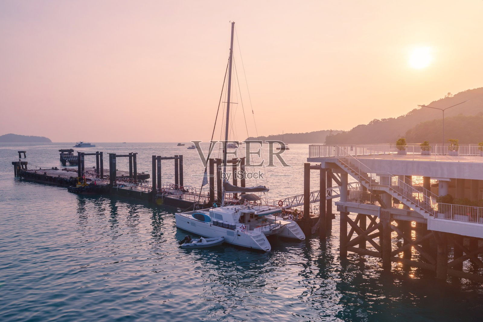 皮皮岛的海滩大气照片摄影图片