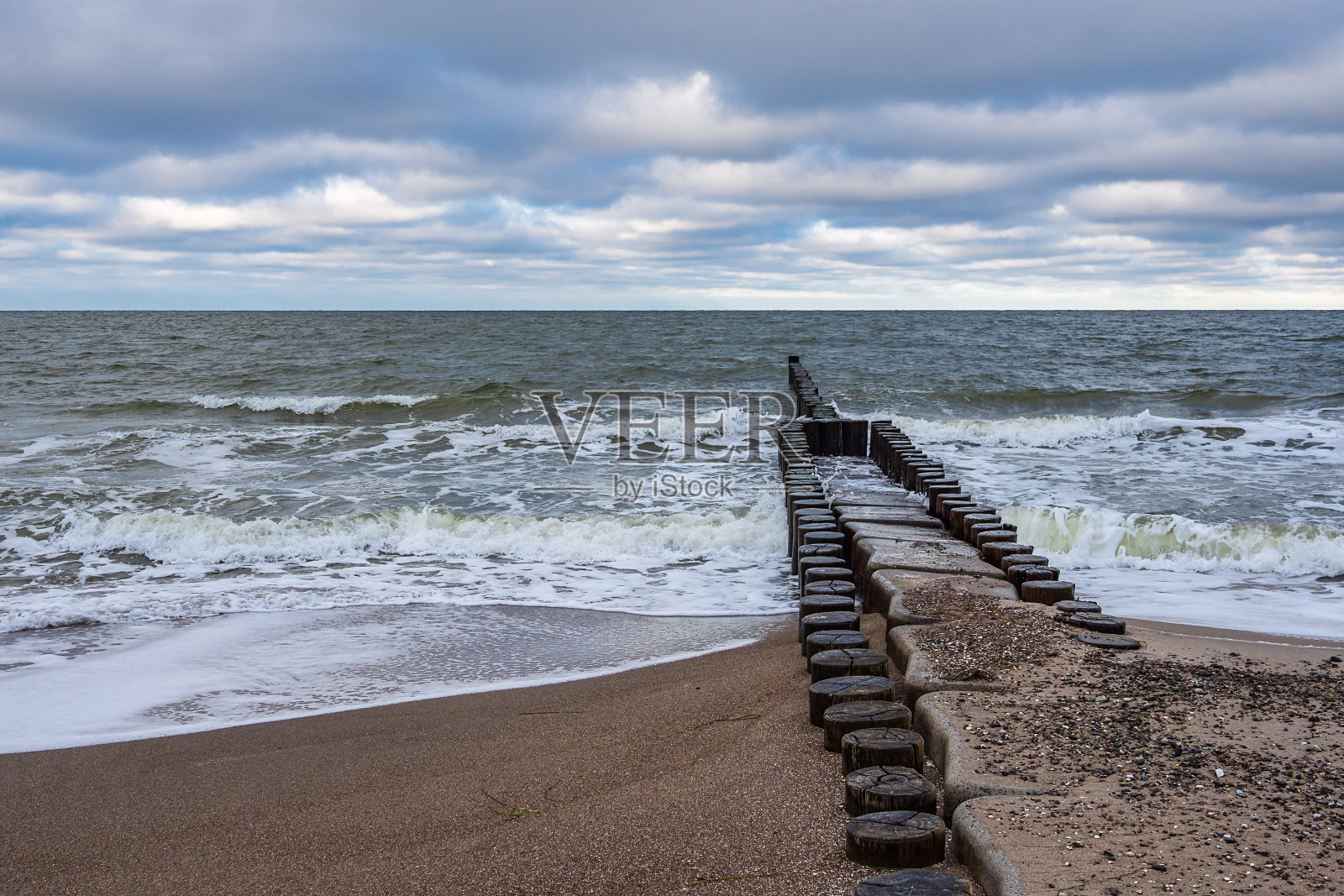 德国，波罗的海沿岸的格罗因照片摄影图片