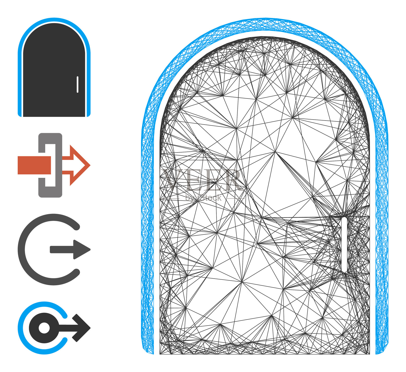 净门网插画图片素材