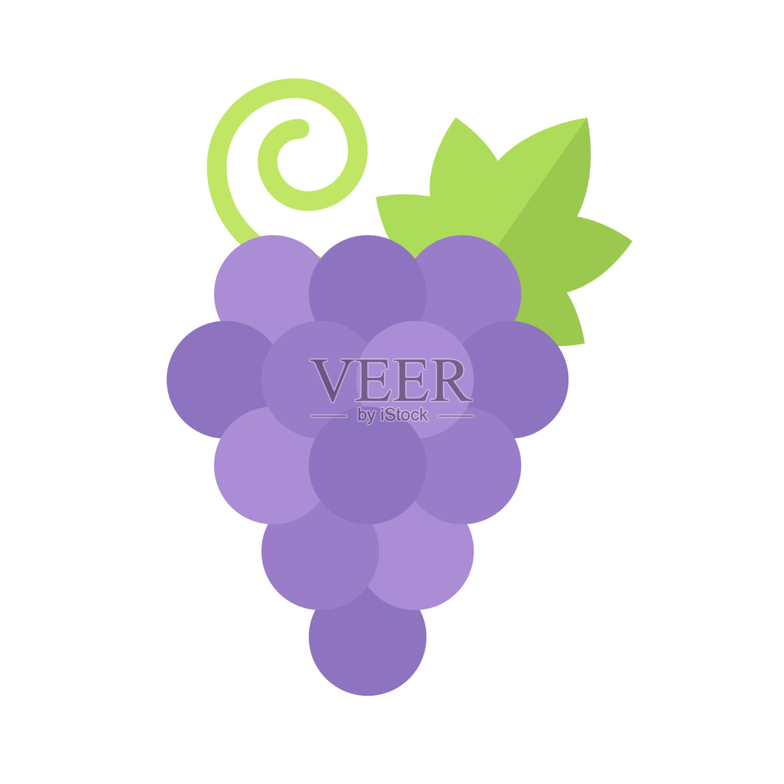 葡萄图标感恩节相关设计元素图片