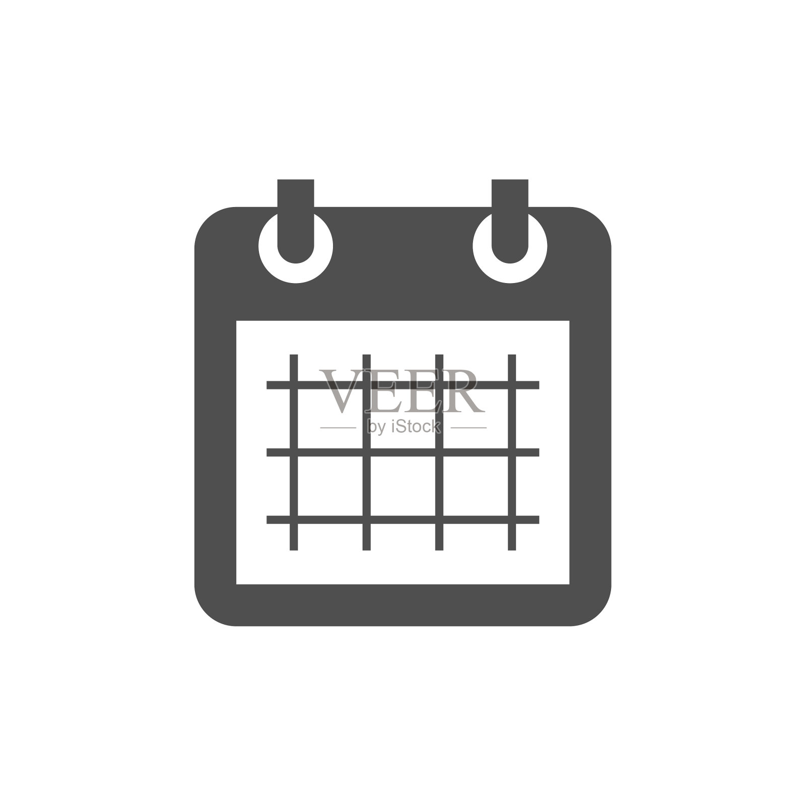 简单的日历图标图标素材