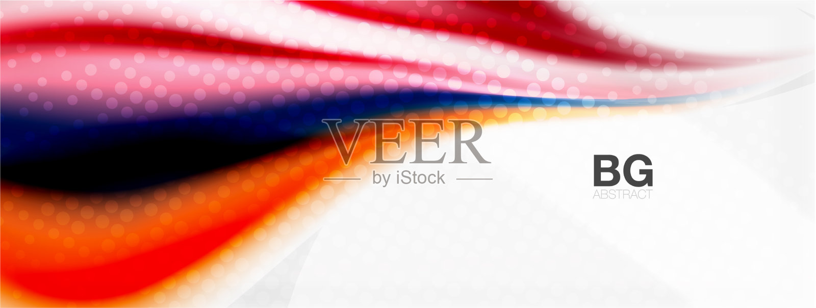 抽象的背景流畅模糊的线条插画图片素材