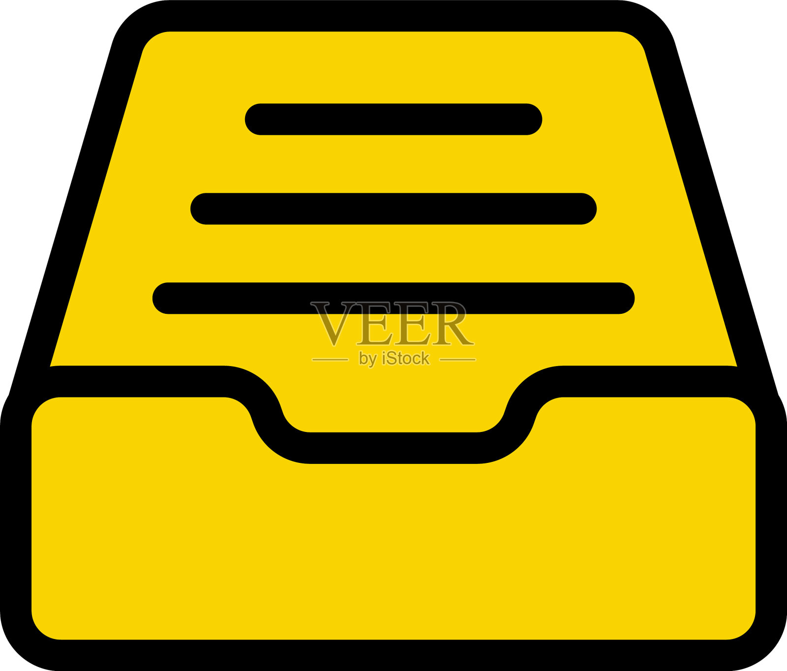 内阁插画图片素材