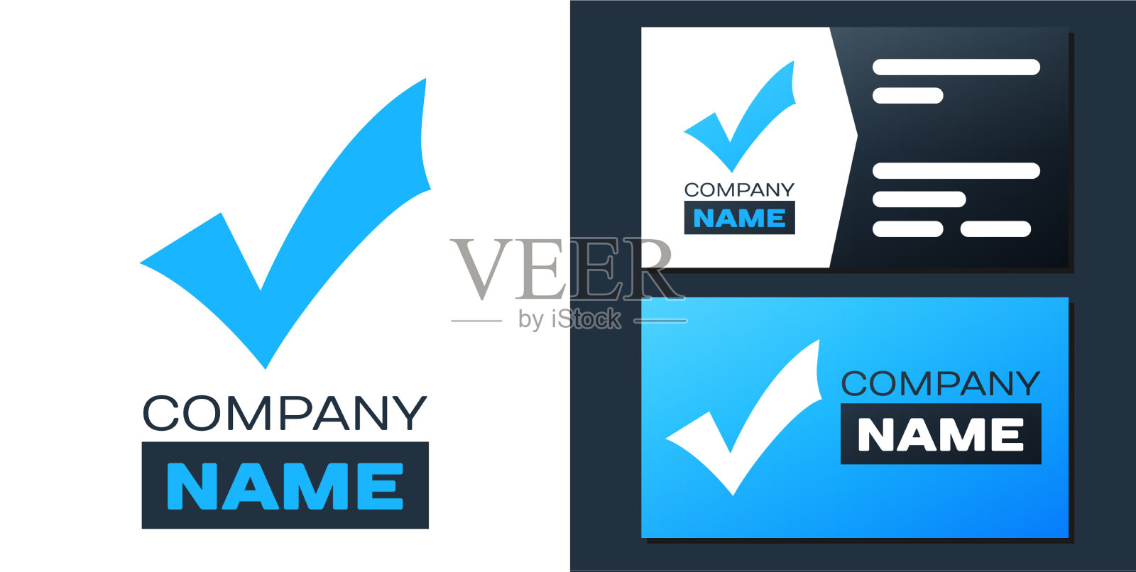 标志类型检查标记图标孤立在白色插画图片素材