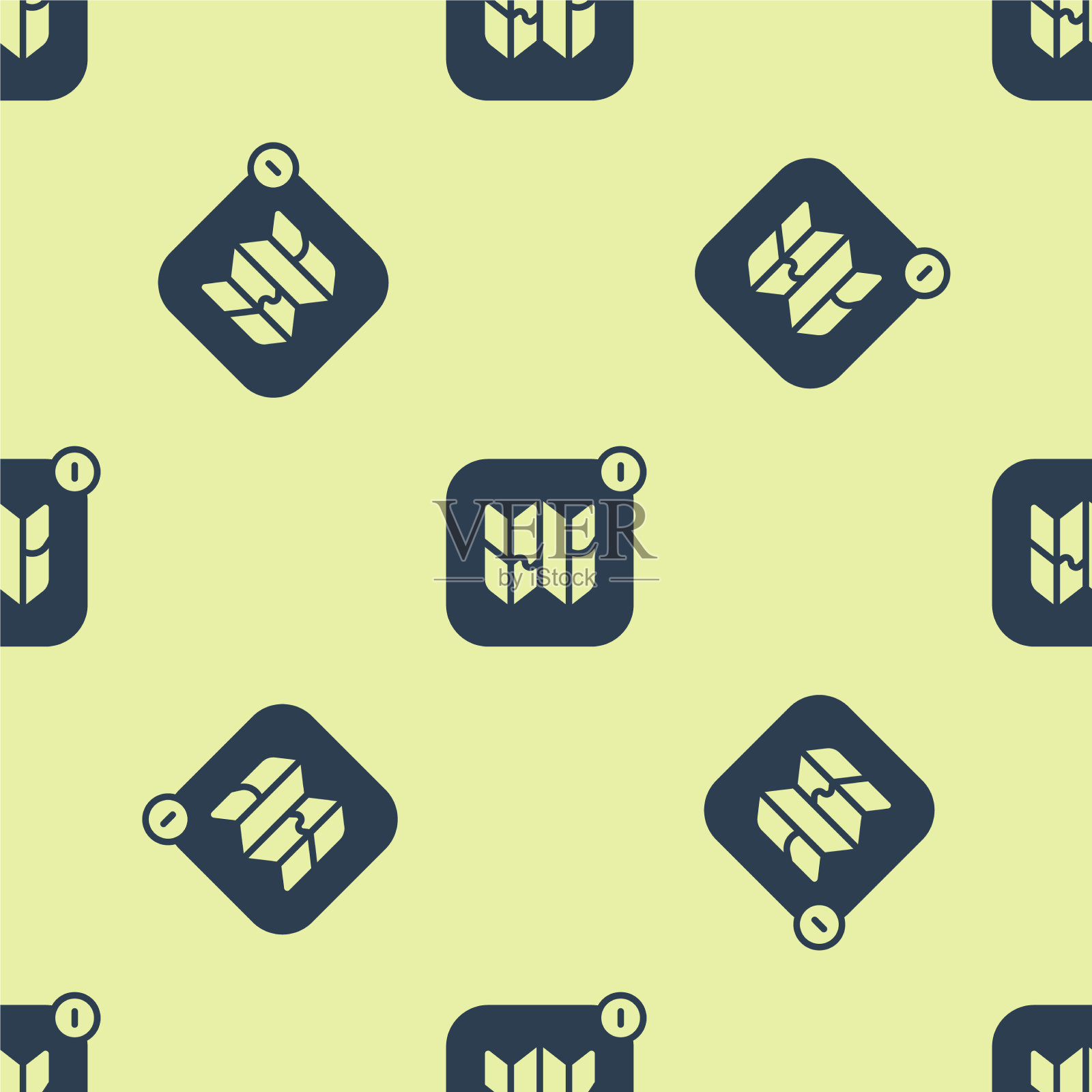 蓝色信息图城市地图导航图标插画图片素材