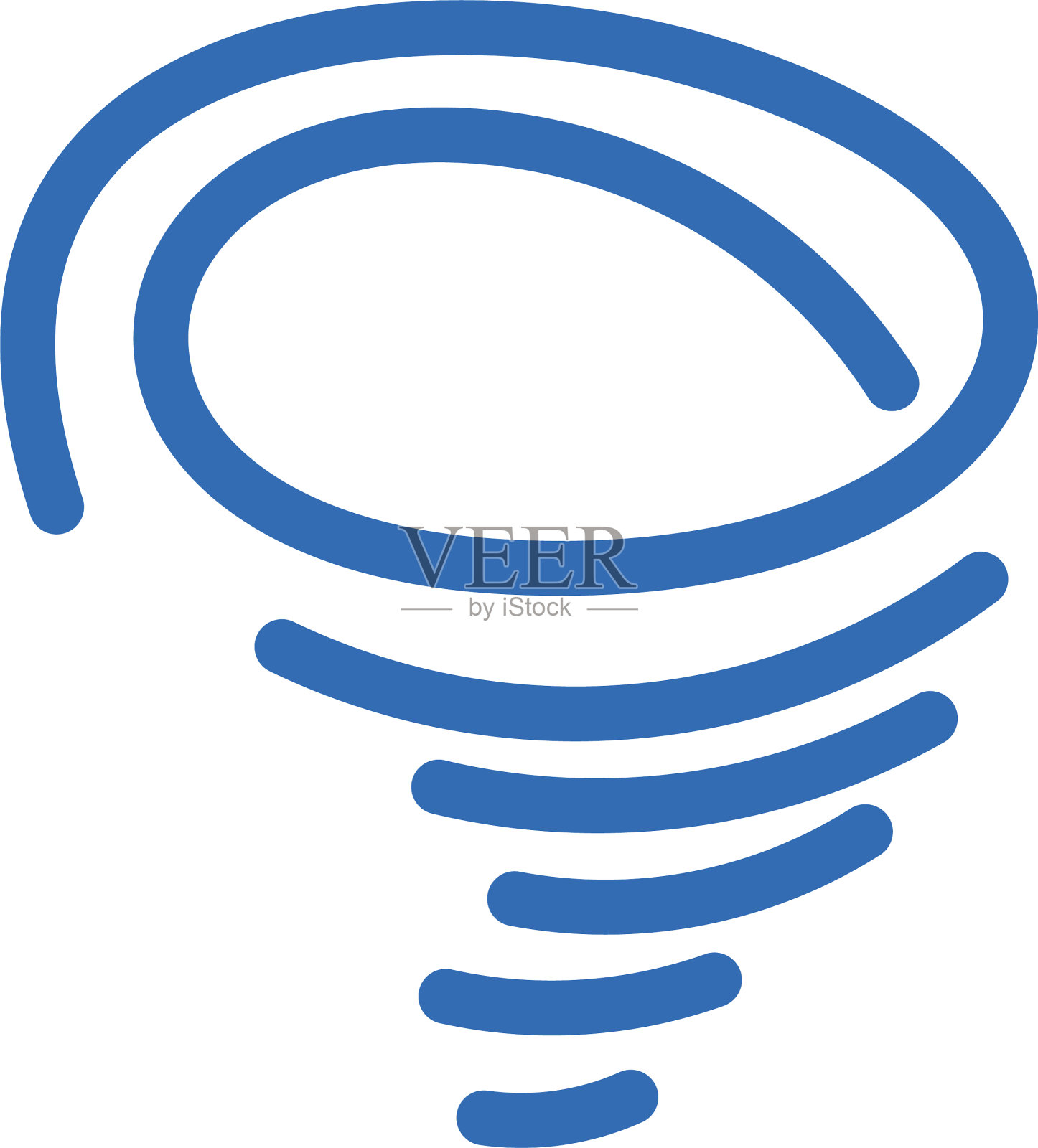 龙卷风标志模板创意龙卷风标志图标素材