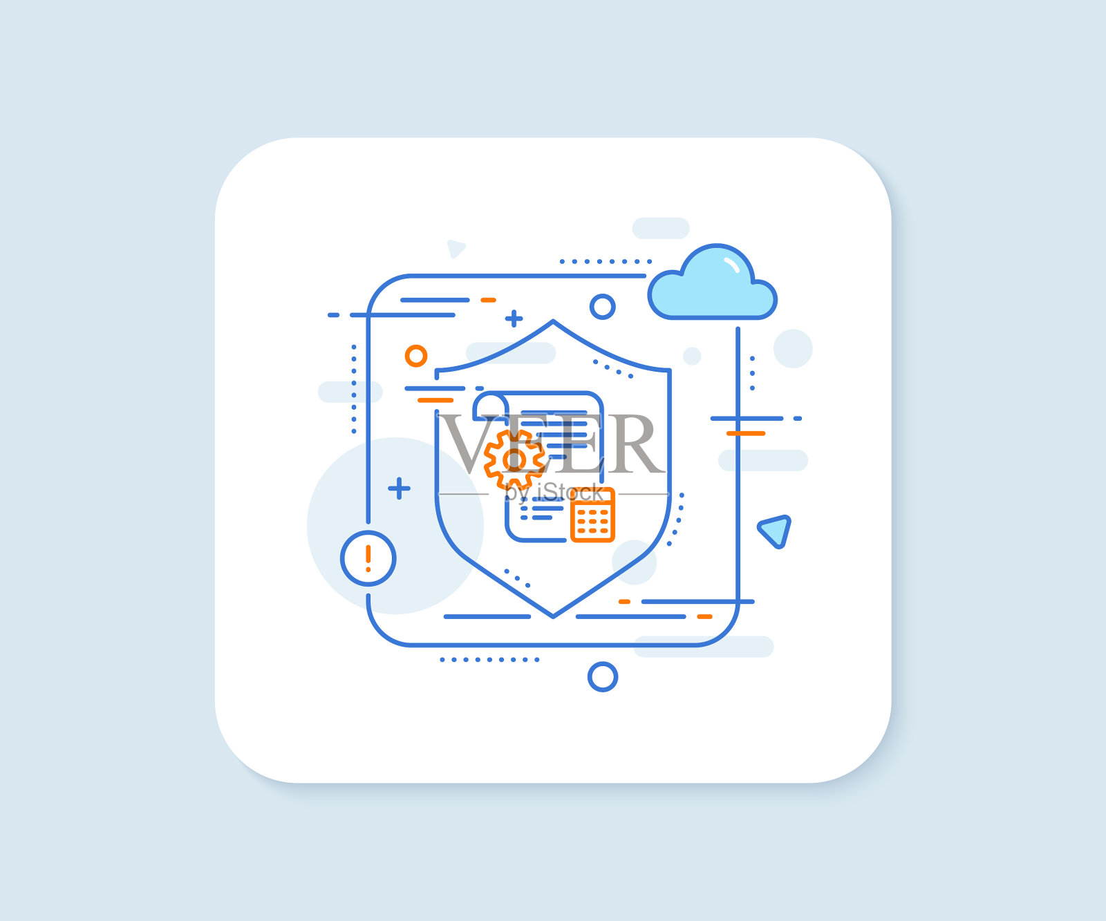 设置蓝图线图标工程齿轮图标素材