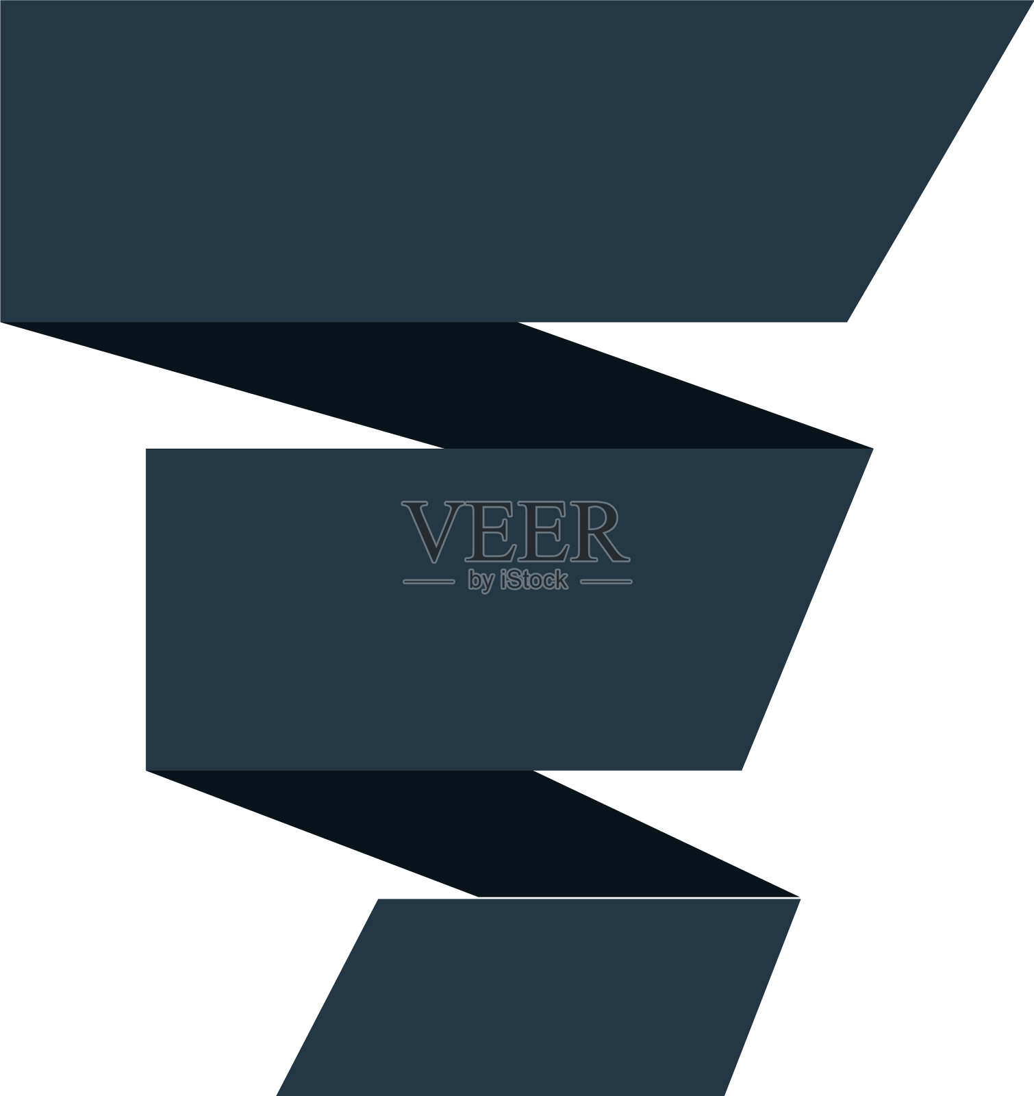 丝带滚动装饰装饰图标孤立图标素材