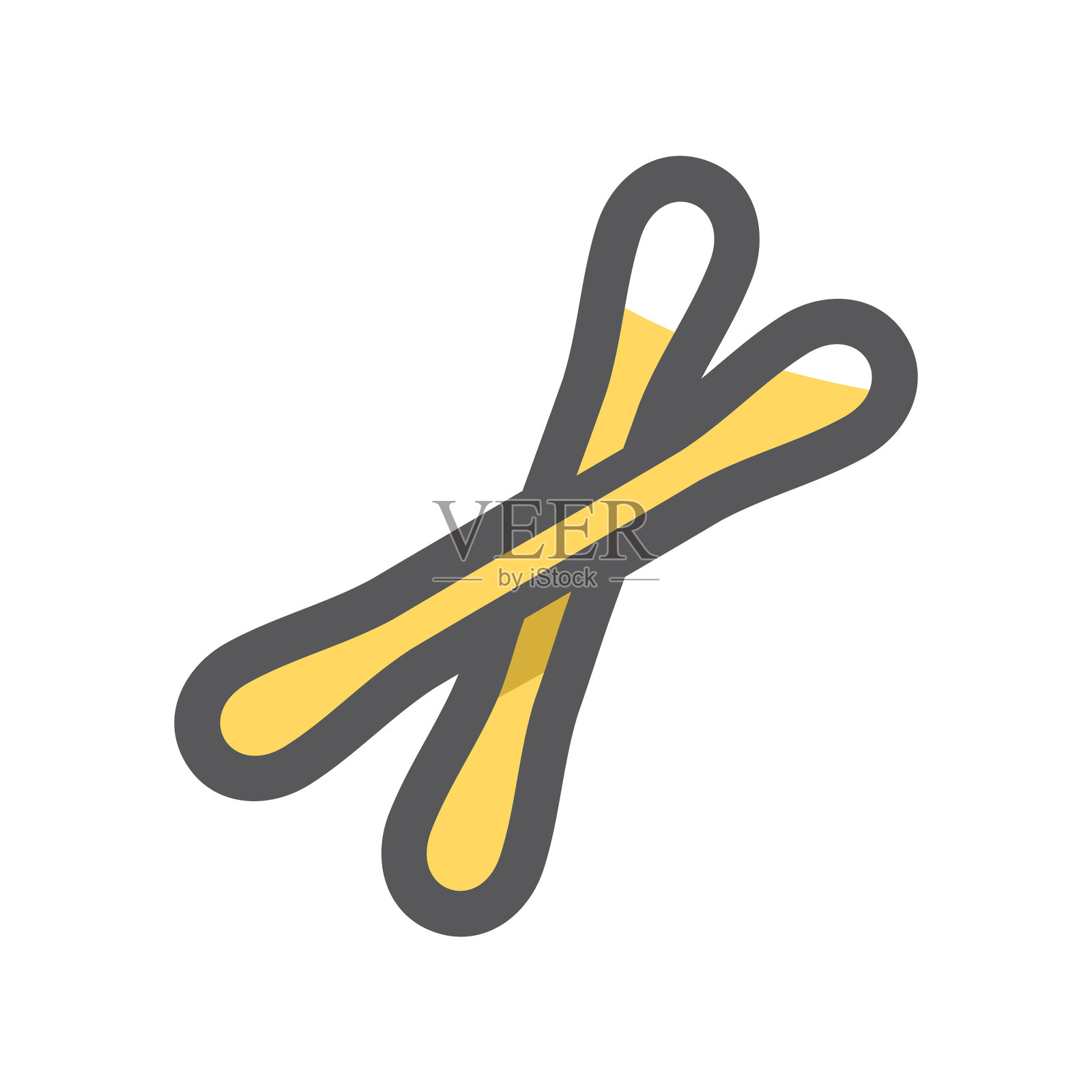 耳朵棉花棒图标卡通图标素材