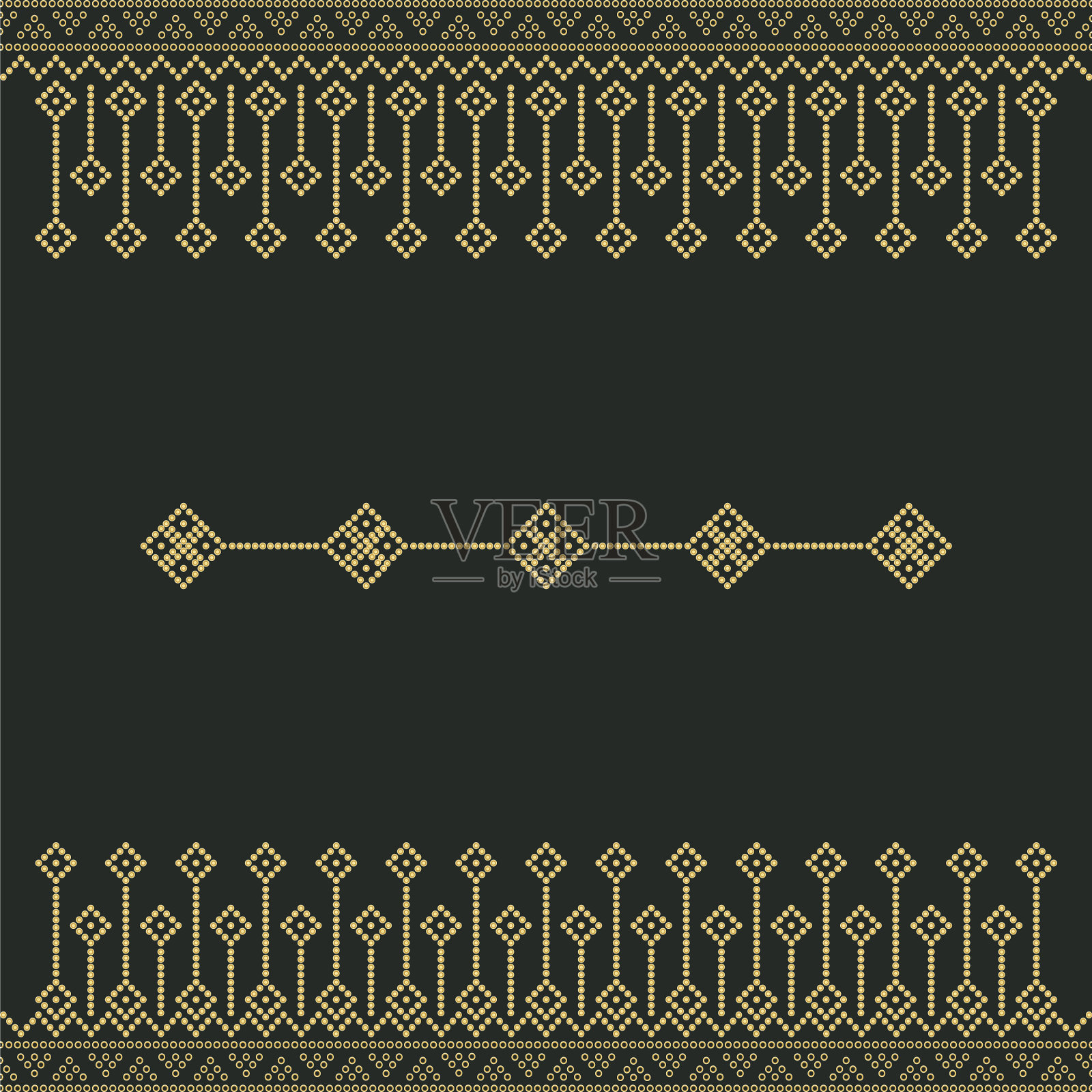 无缝隙的圆点几何装饰图案插画图片素材