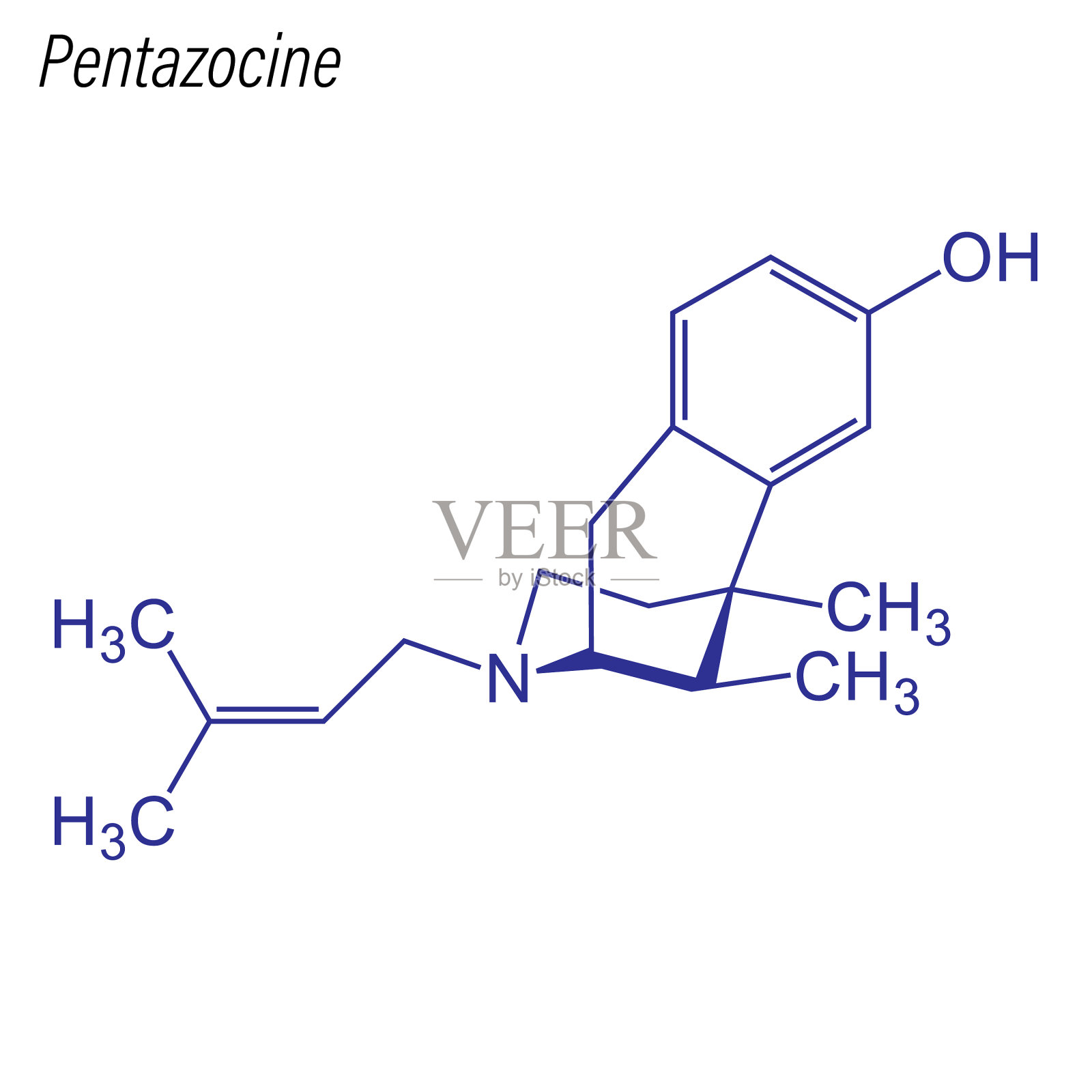 骨架配方戊唑辛化学药物插画图片素材