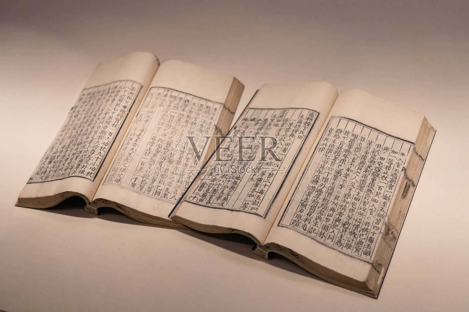 中国古代中国传统印刷书籍照片摄影图片