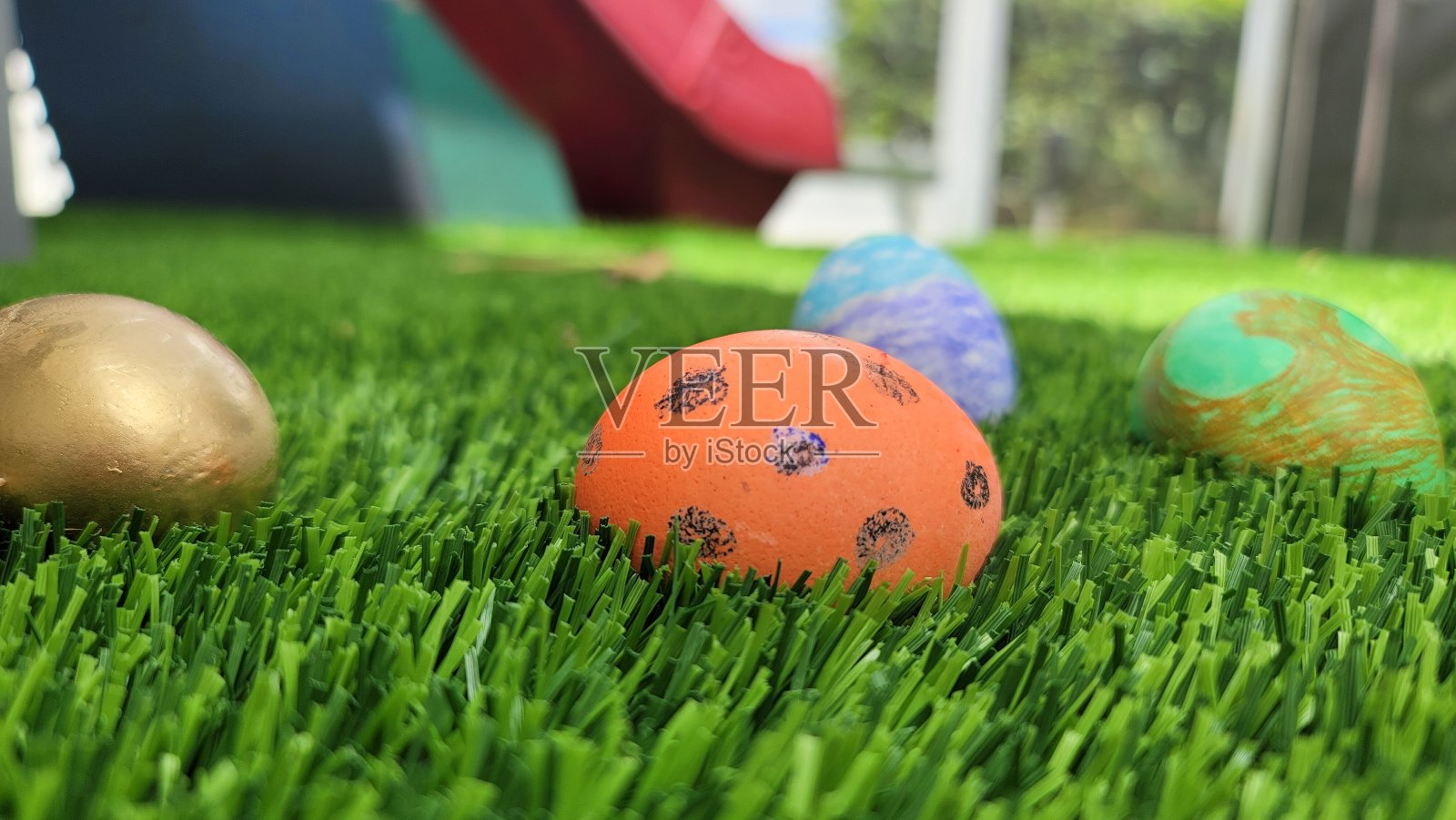 复活节彩蛋照片摄影图片