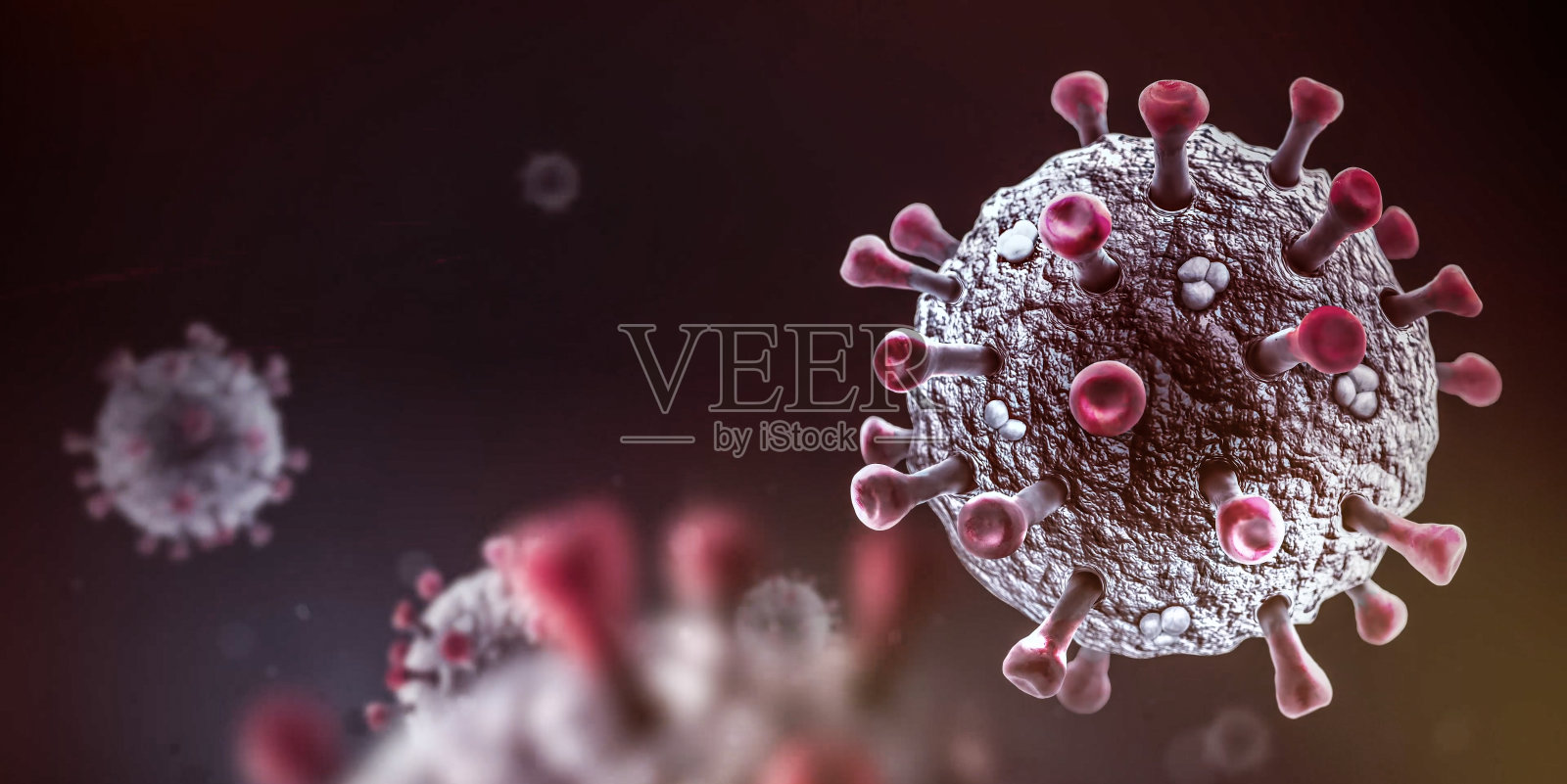 冠状病毒照片摄影图片