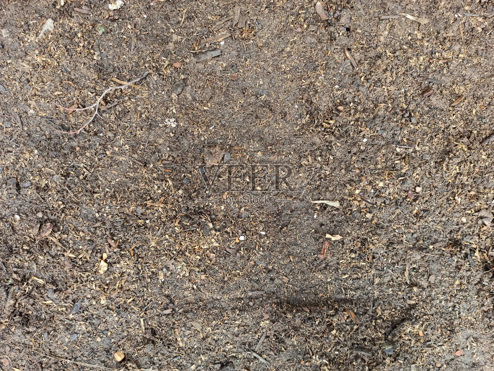 土壤质地与木材锯末照片摄影图片