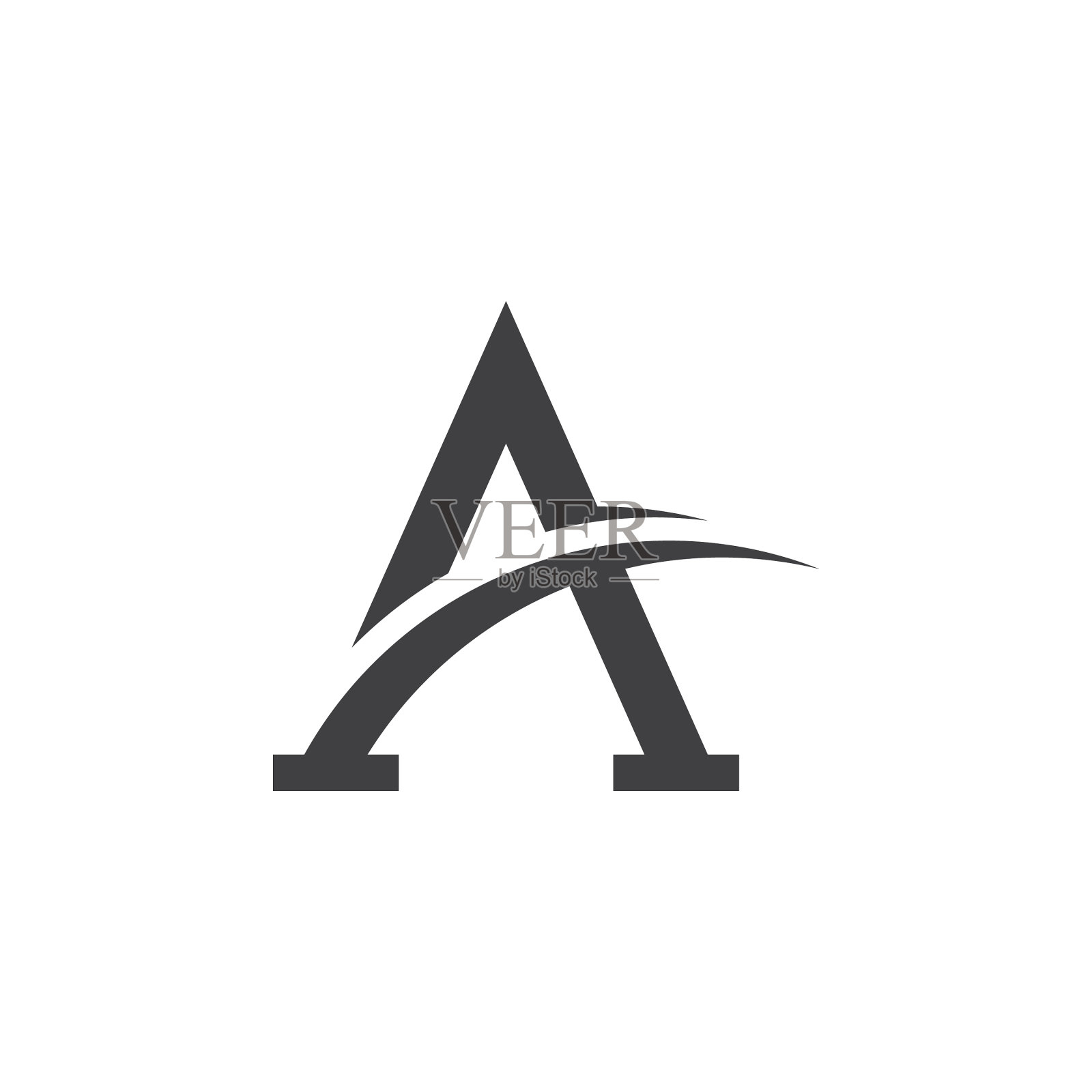 字母一字形运动设计标志图标素材