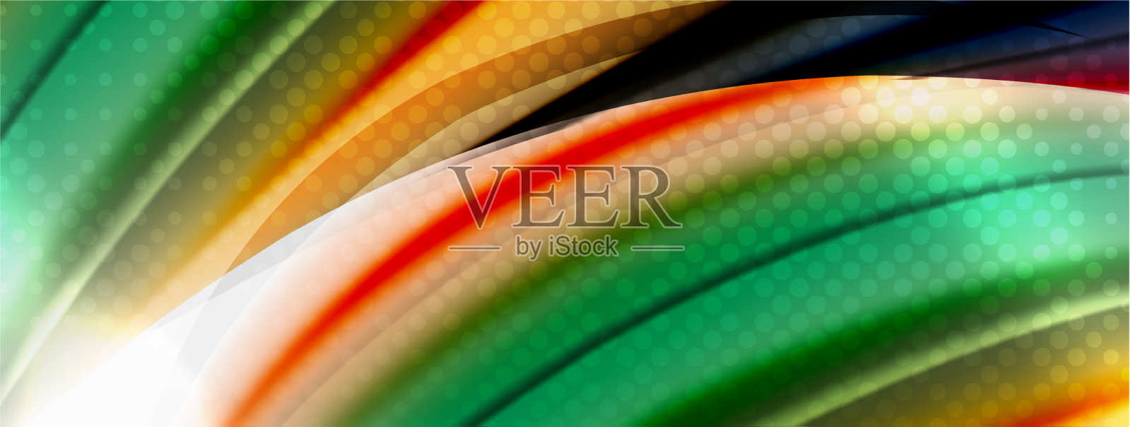 抽象的背景流畅模糊的线条插画图片素材