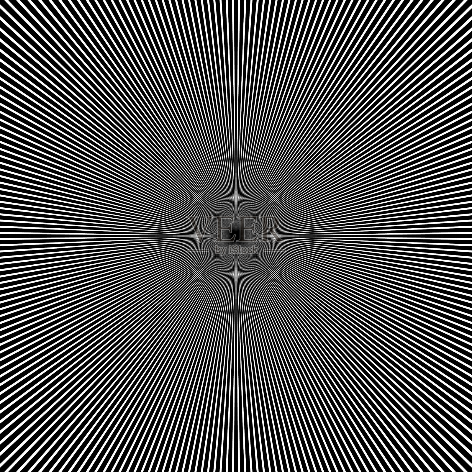 径向辐射的条纹线条，会聚的线条插画图片素材