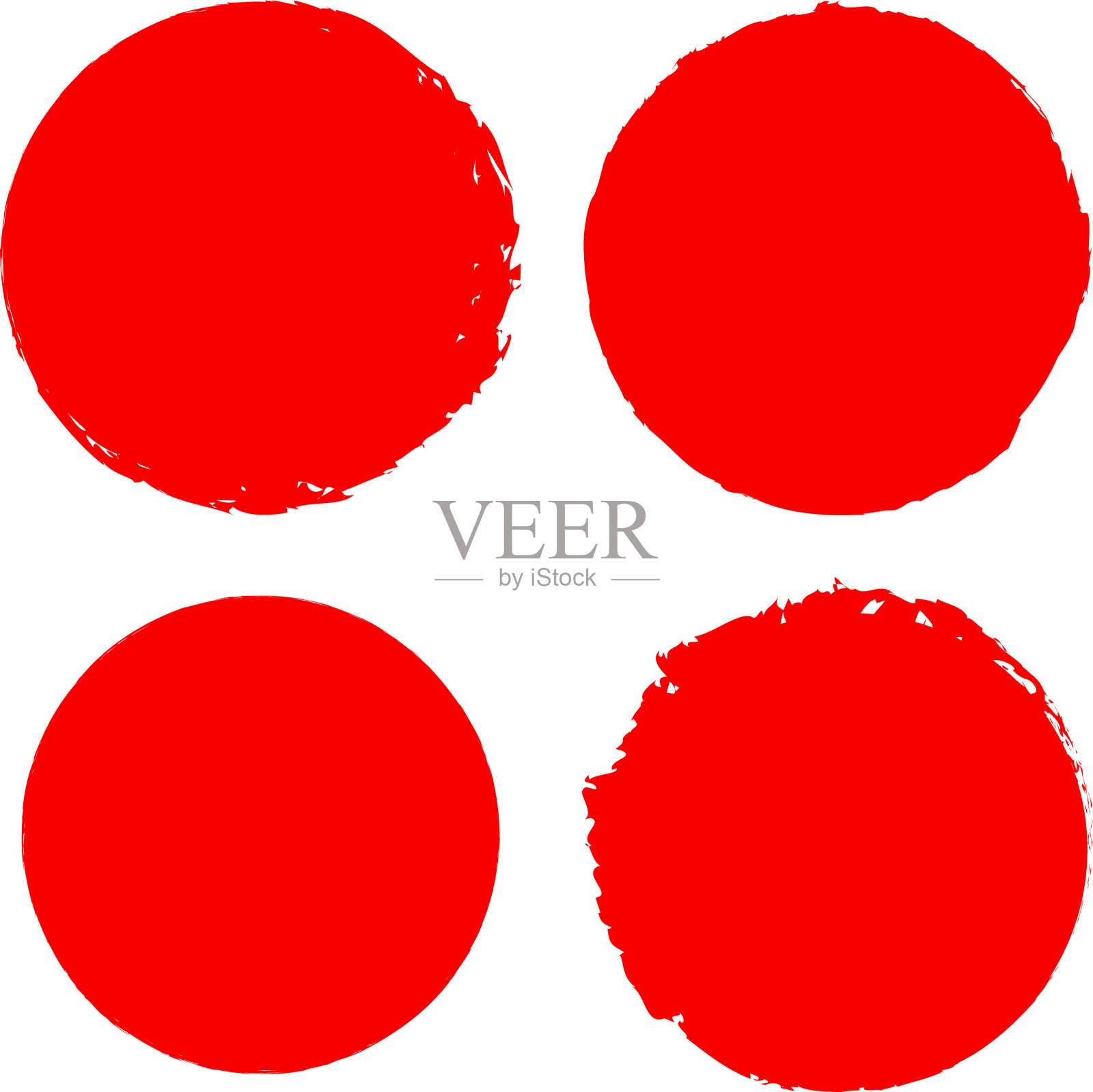 肮脏的圆圈，斑点，斑点插画图片素材