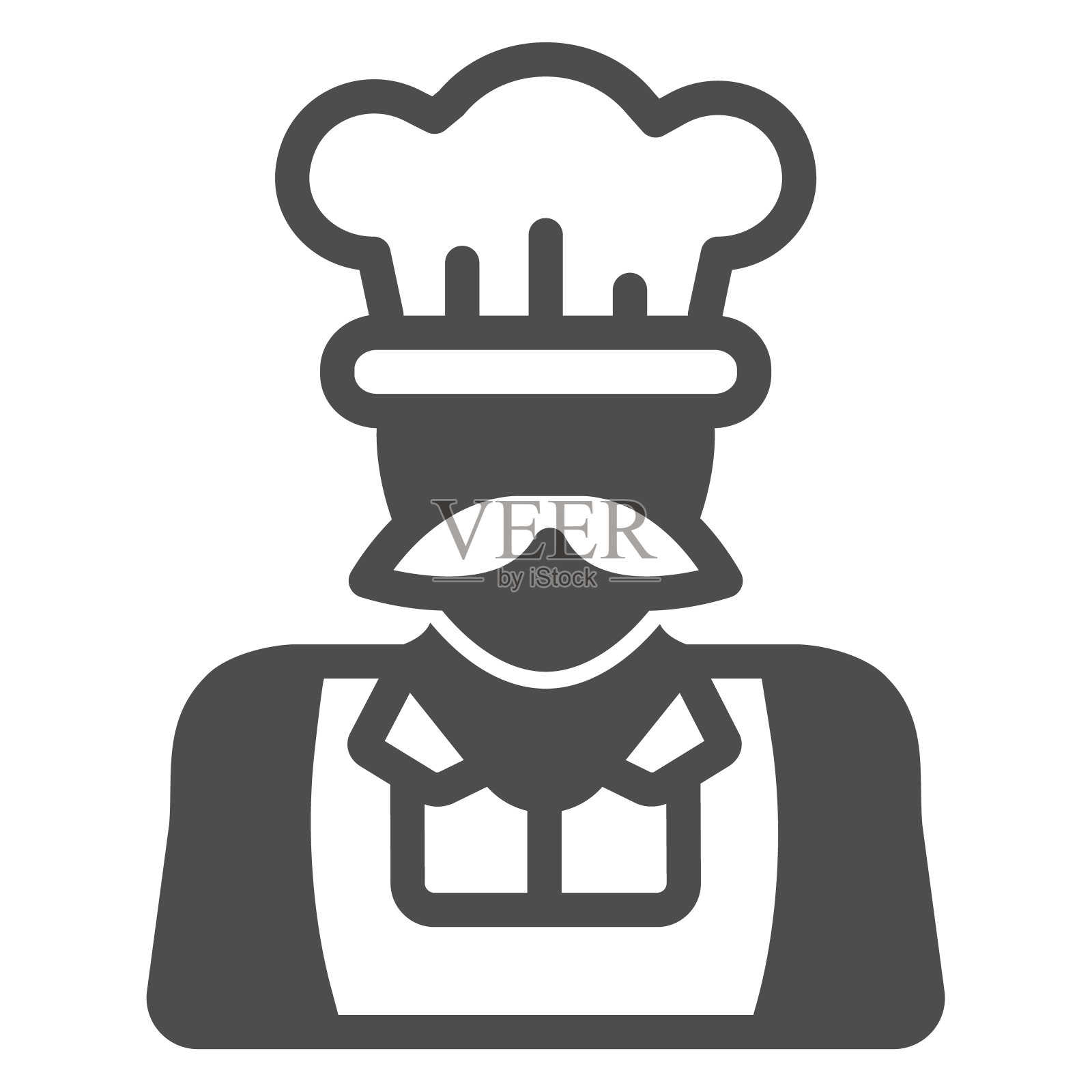 乳制品卖家固态图标，乳制品概念，农民标志在白色背景，乳制品供应商图标在字形风格的移动概念和网页设计。矢量图形。图标素材