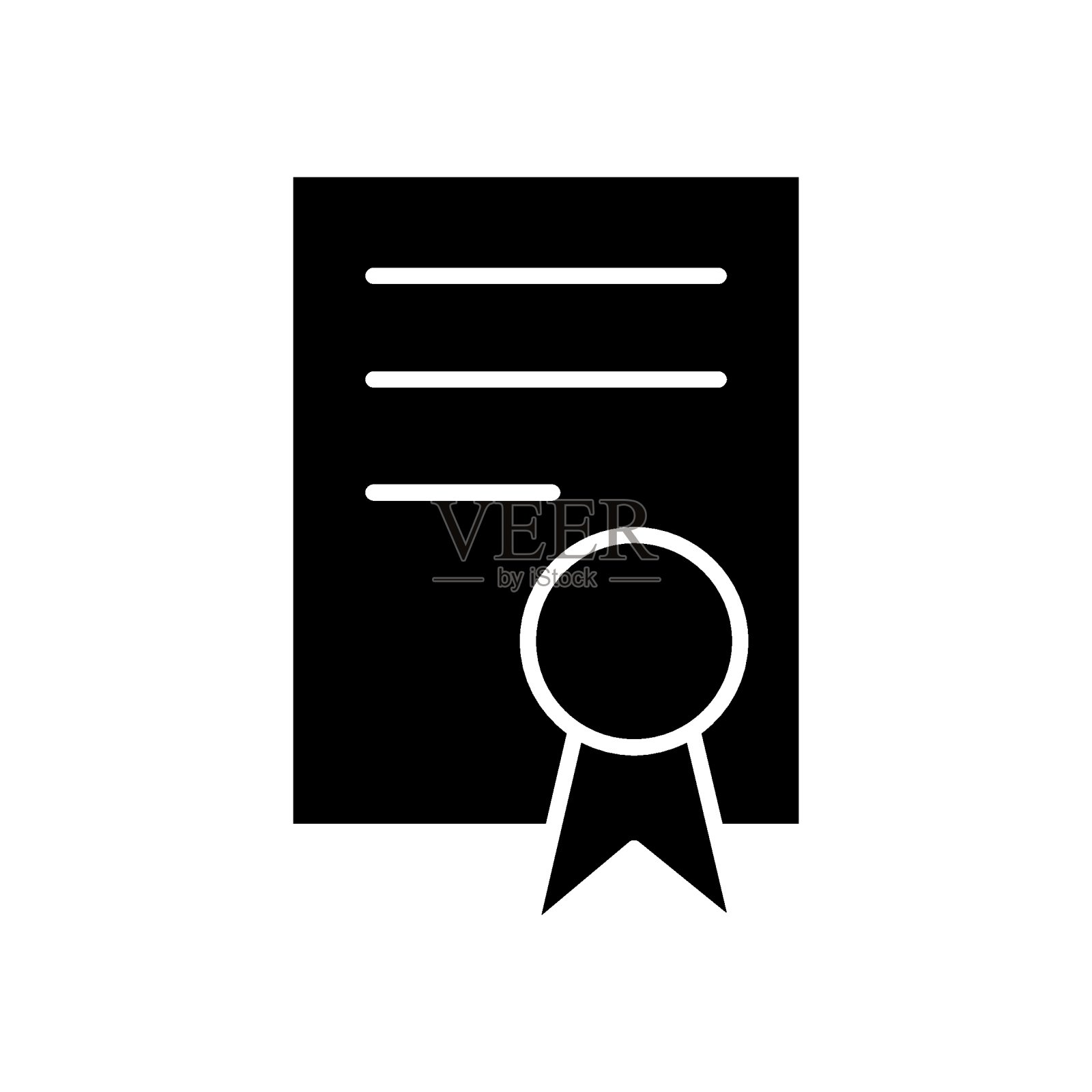 证书插画图片素材