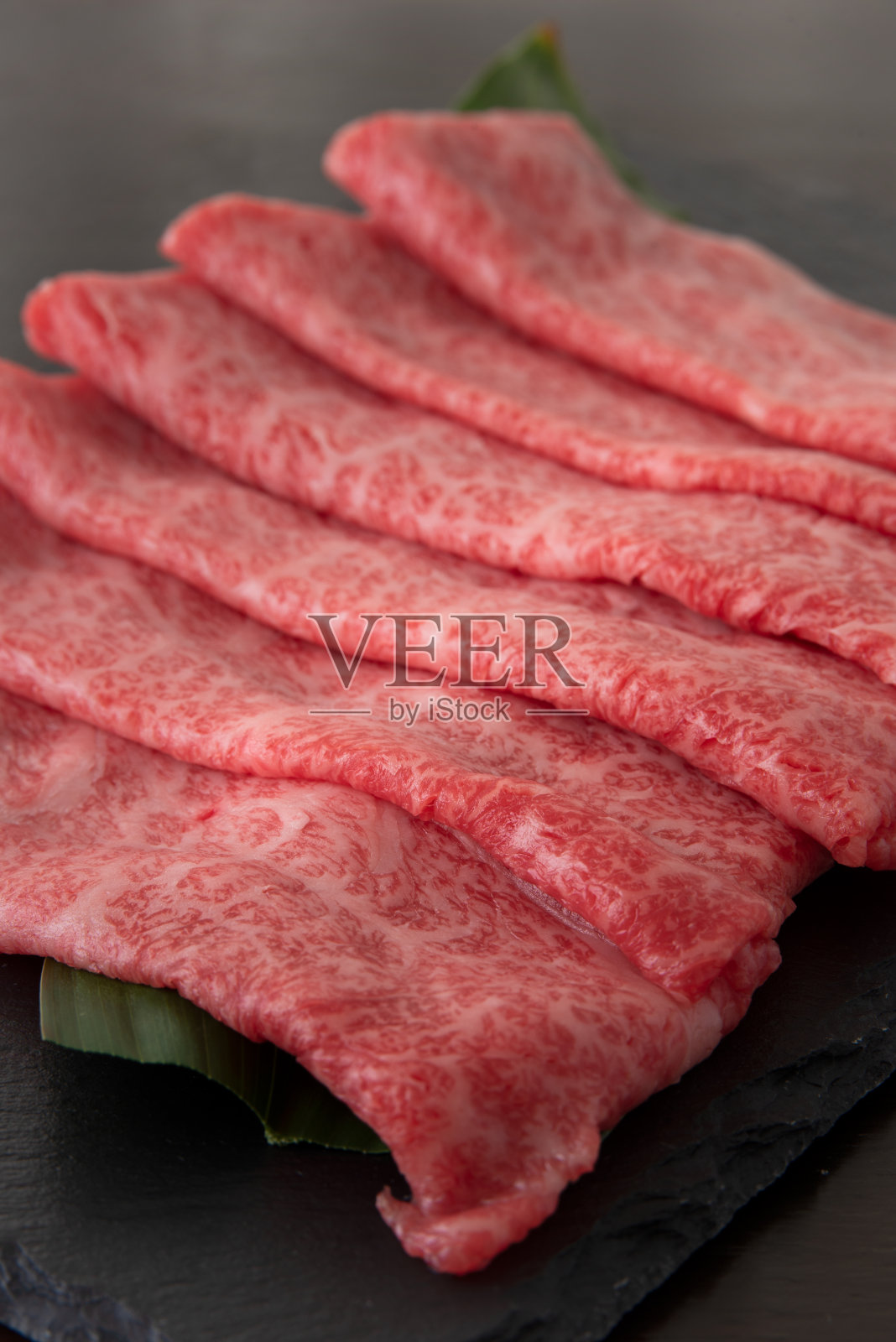 开胃的大理石牛肉日本牛肉照片摄影图片