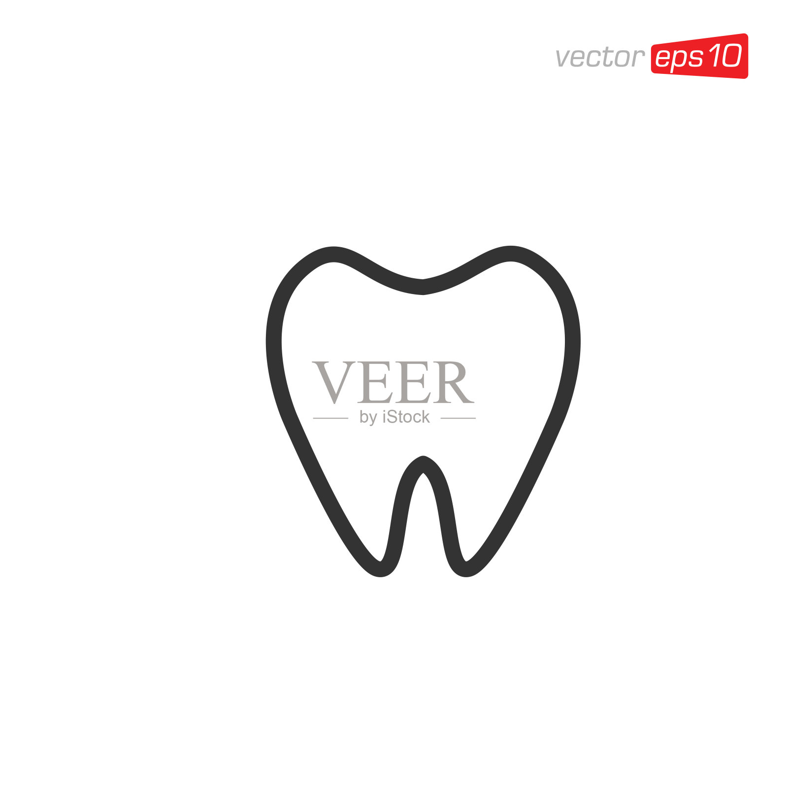 牙齿牙齿图标设计矢量插画图片素材