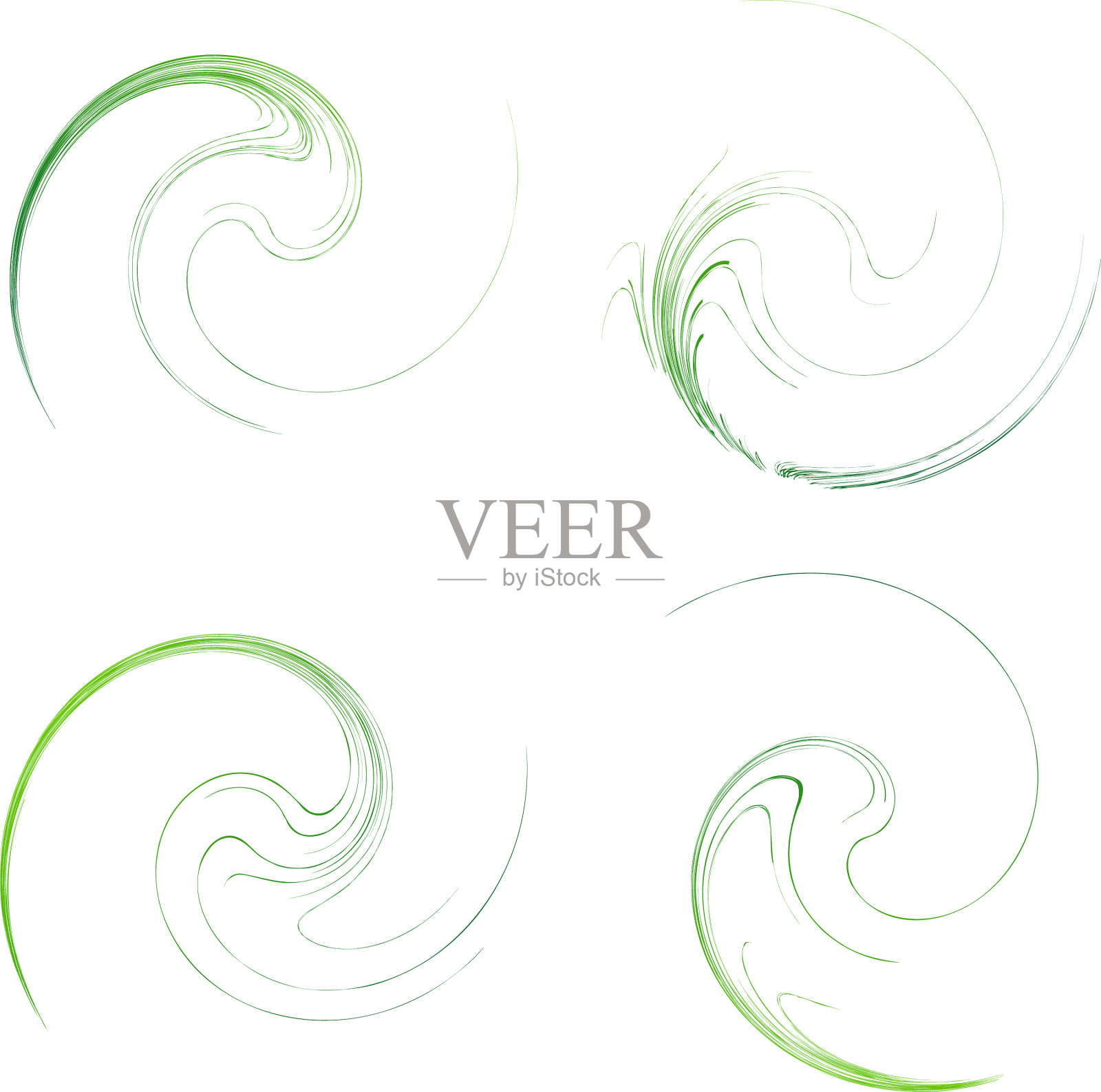 螺旋，漩涡，漩涡，螺旋，蜗壳，蜗牛形状插画图片素材