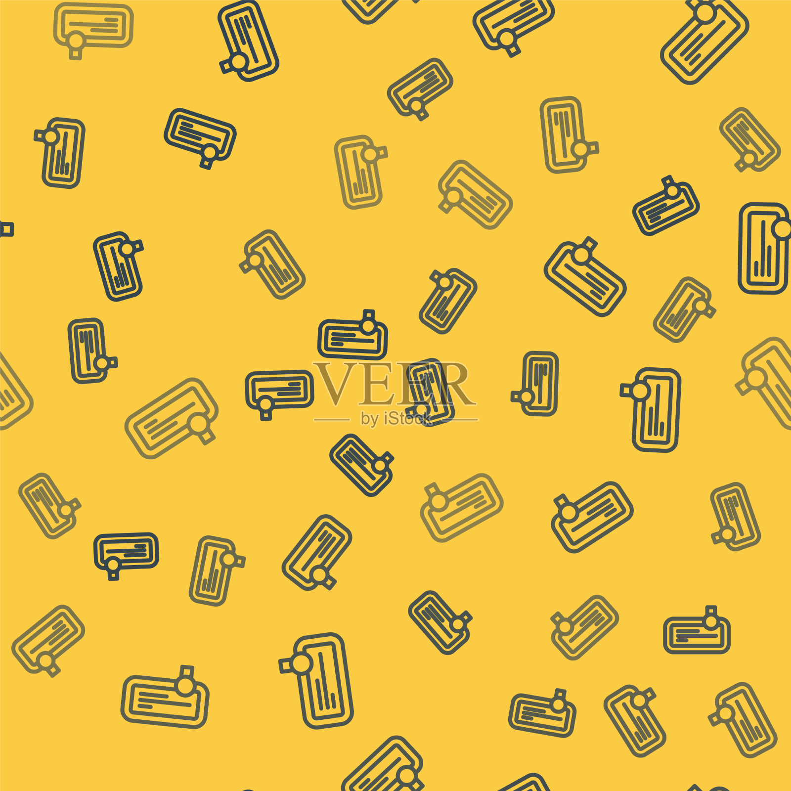 蓝线证书模板图标隔离插画图片素材