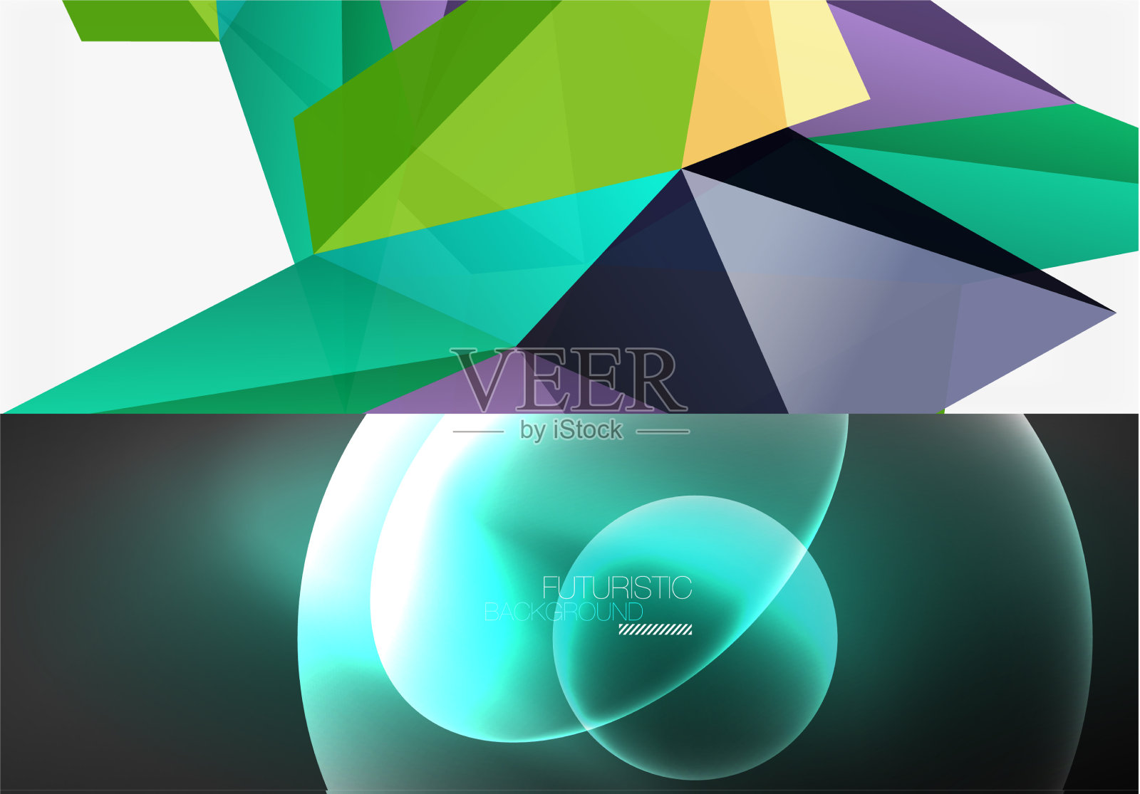 集合极小几何抽象插画图片素材