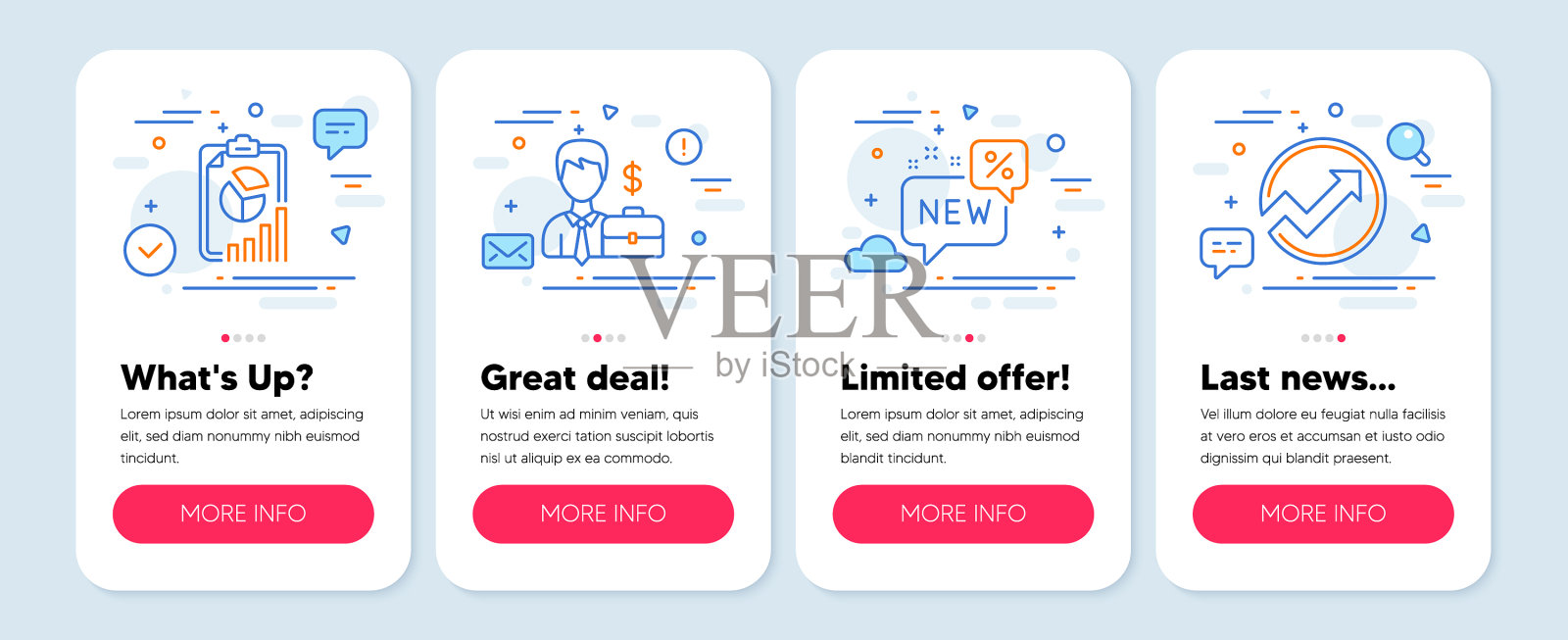 设置新商人等金融图标图标素材